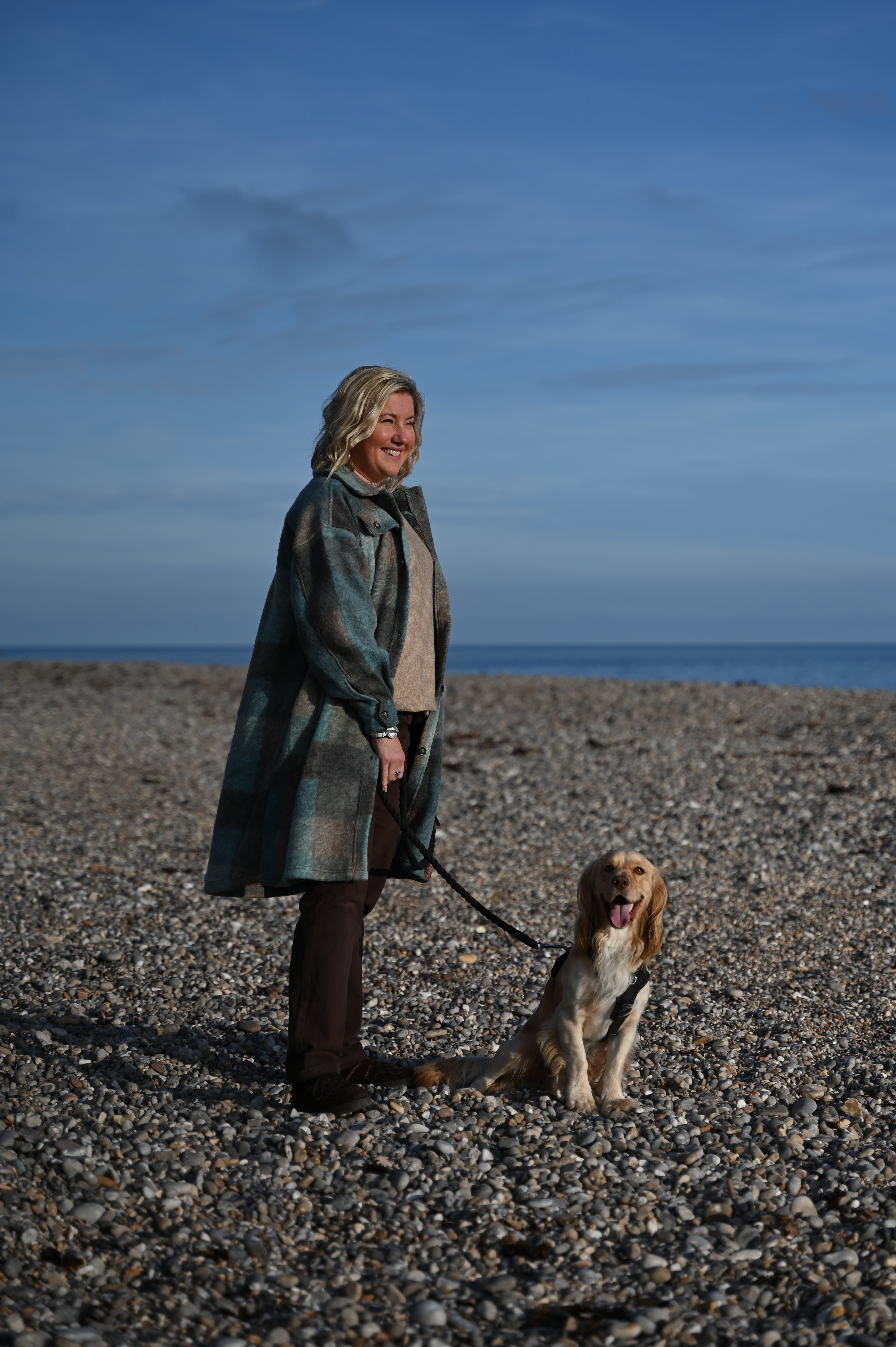 What to wear for a January walk in Devon. Practical, stylish outfit ideas for women over 40, featuring boots, knitwear and coastal layers.