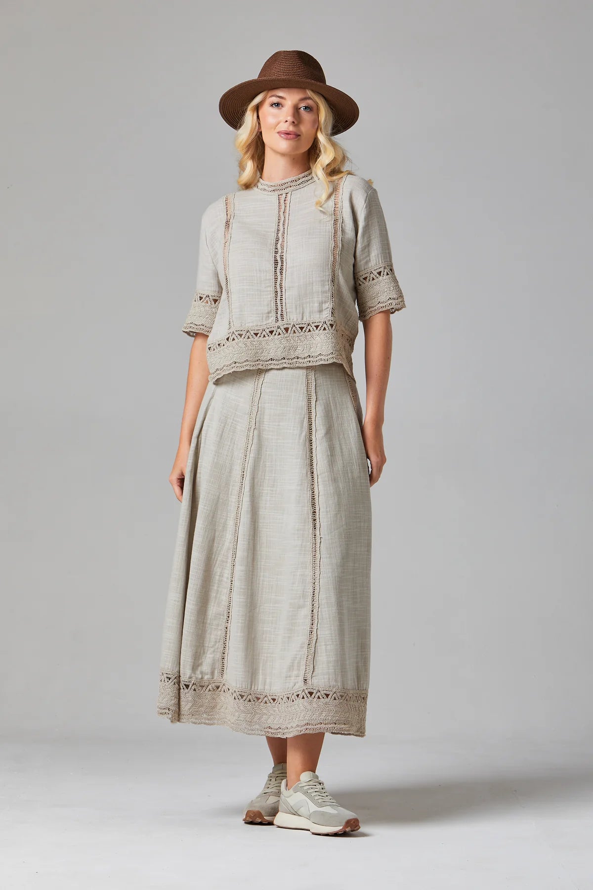 Alice Collins Francoise Skirt - The Coastal Boutique