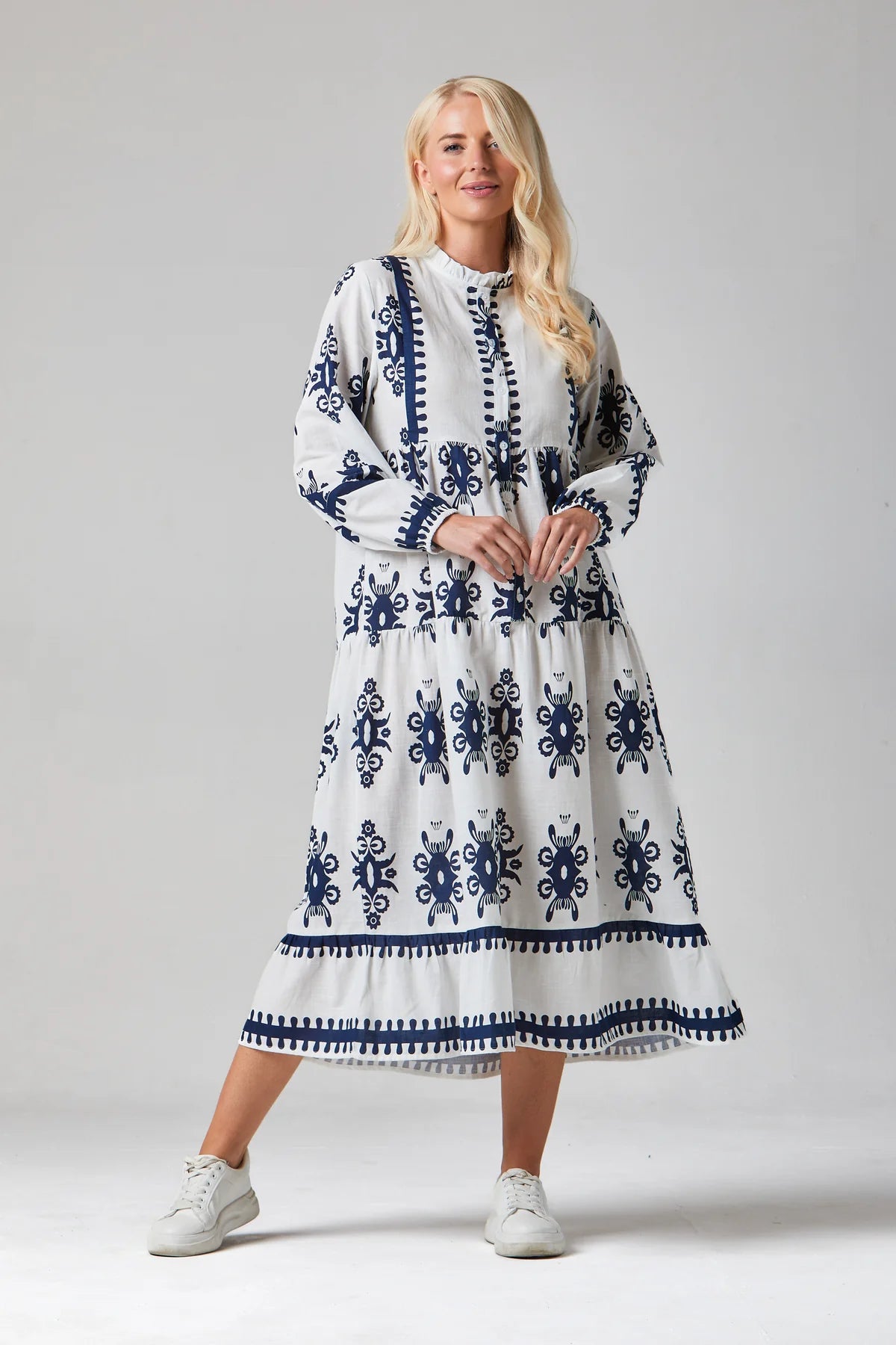 Alice Collins Athena Midaxi Dress - The Coastal Boutique
