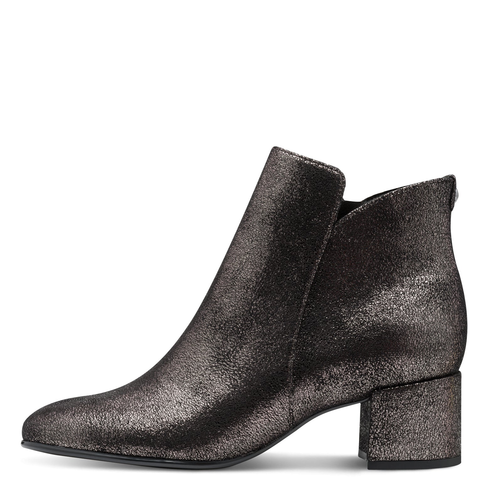 Tamaris Metallic Block Heel Boots image 5