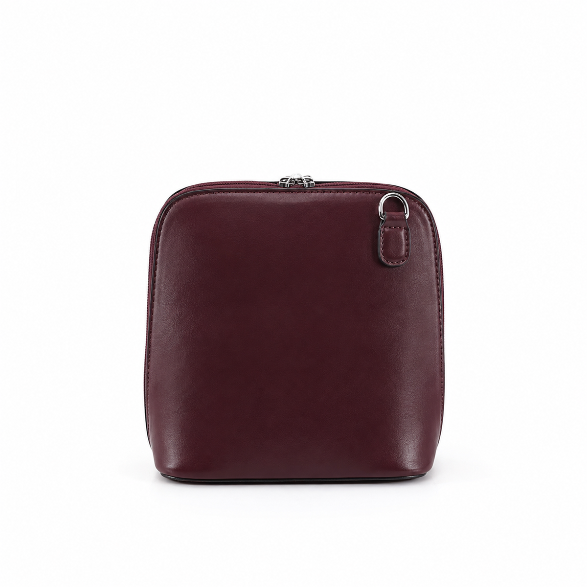 Faux leather square crossbody bag in a choice of colours - product view 23