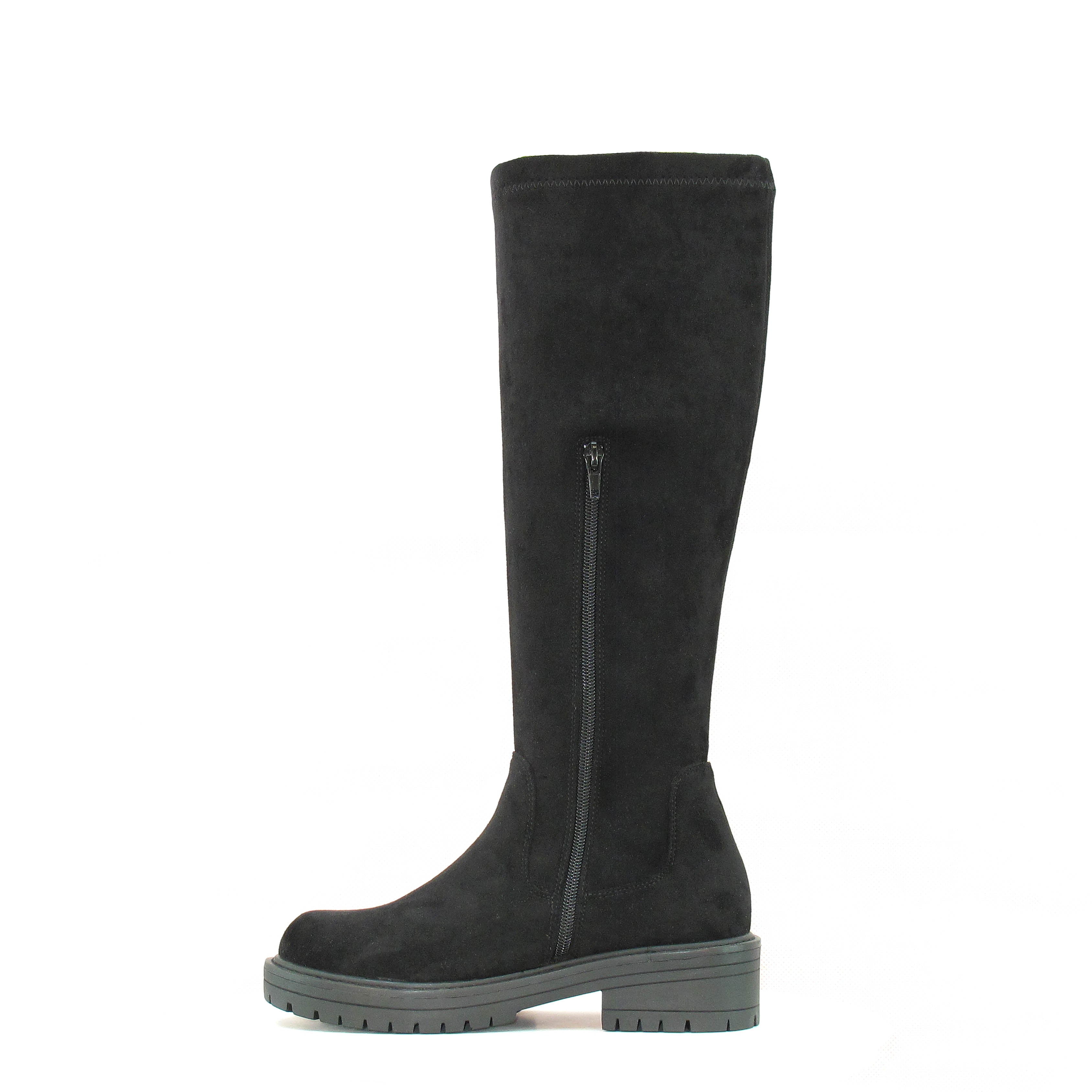 Ella Shoes Nicola Knee High Biker Boots image 3