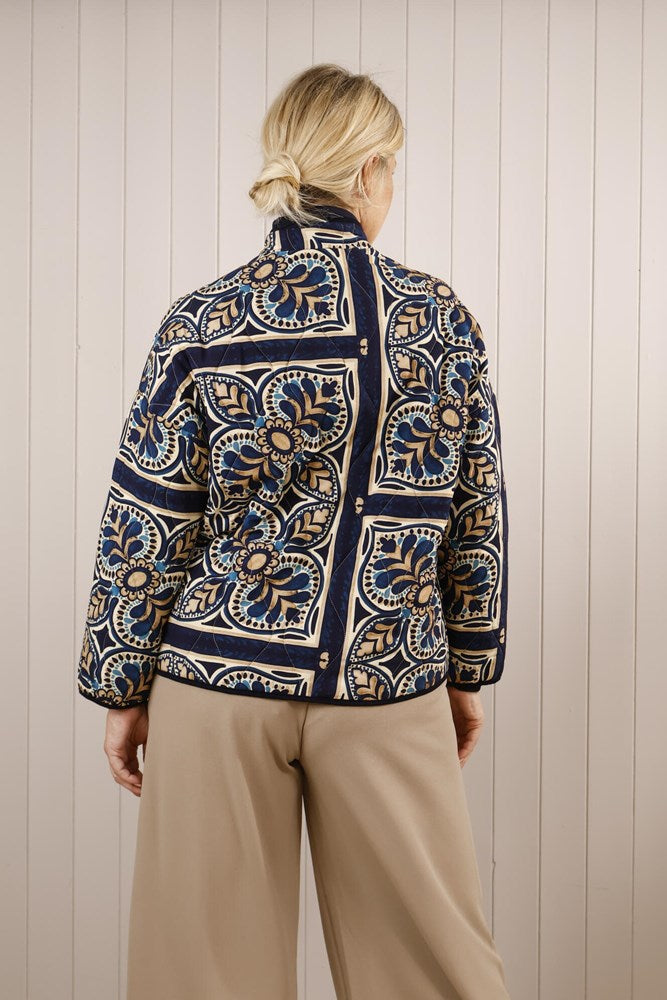 Goose Island Paisley Quilted Bomber Jacket image 3
