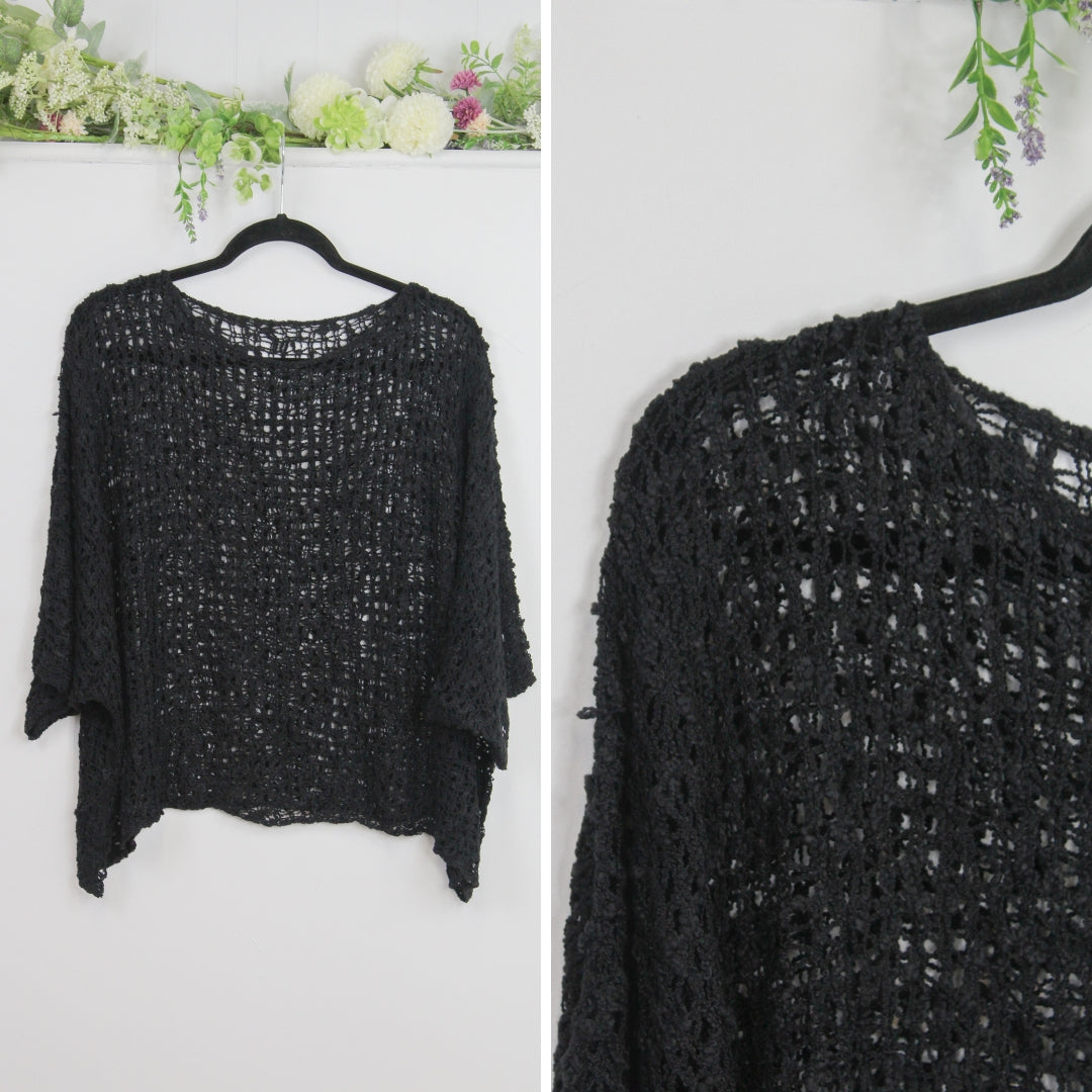 Bali Popcorn Sleeved Poncho image 12