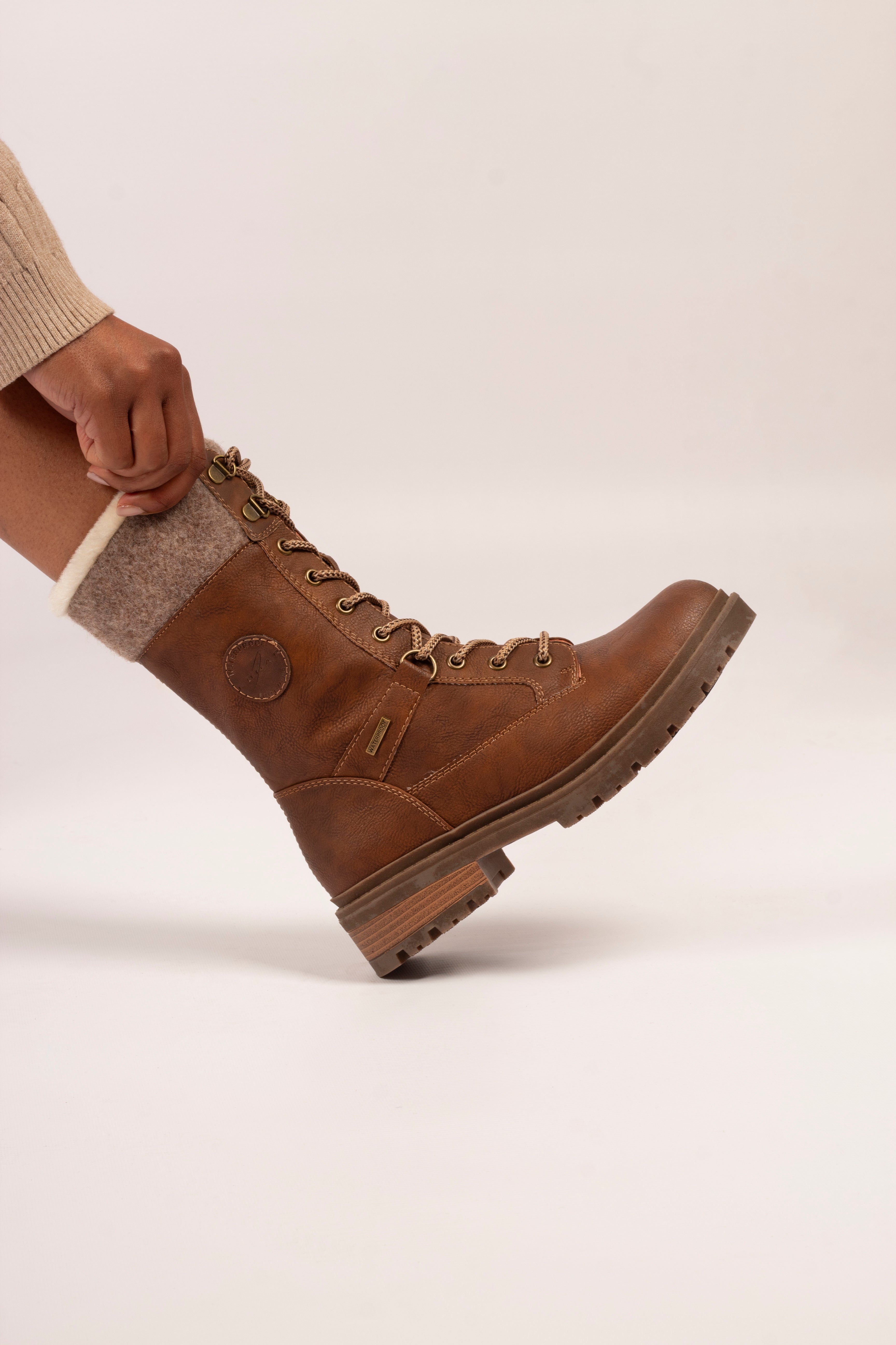 Lunar Cambridge Waterproof Lace-up Boots image 5