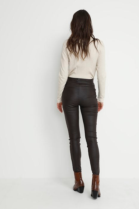 CREAM Tabea Woven Snakeskin Legging image 4