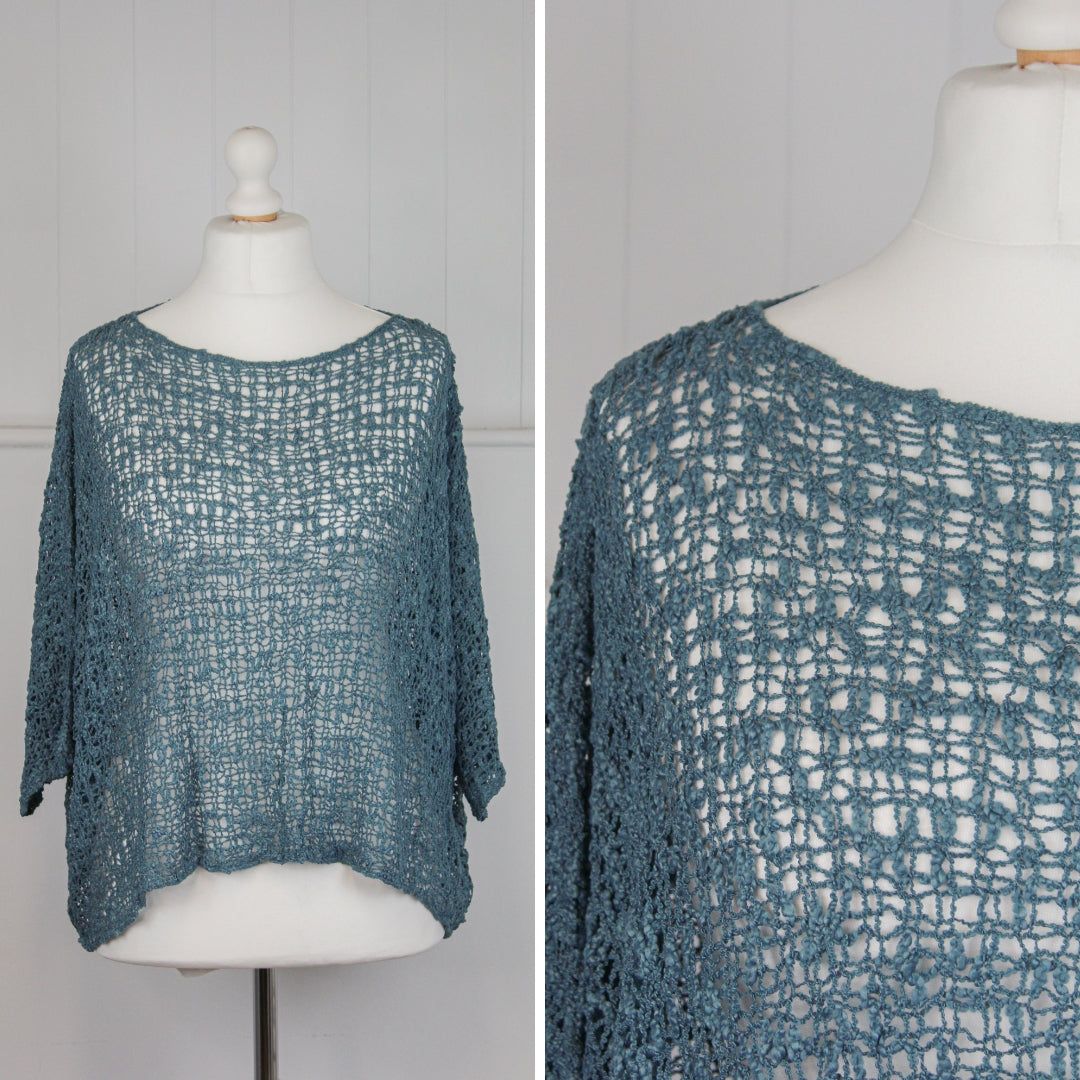 Bali Popcorn Sleeved Poncho image 11