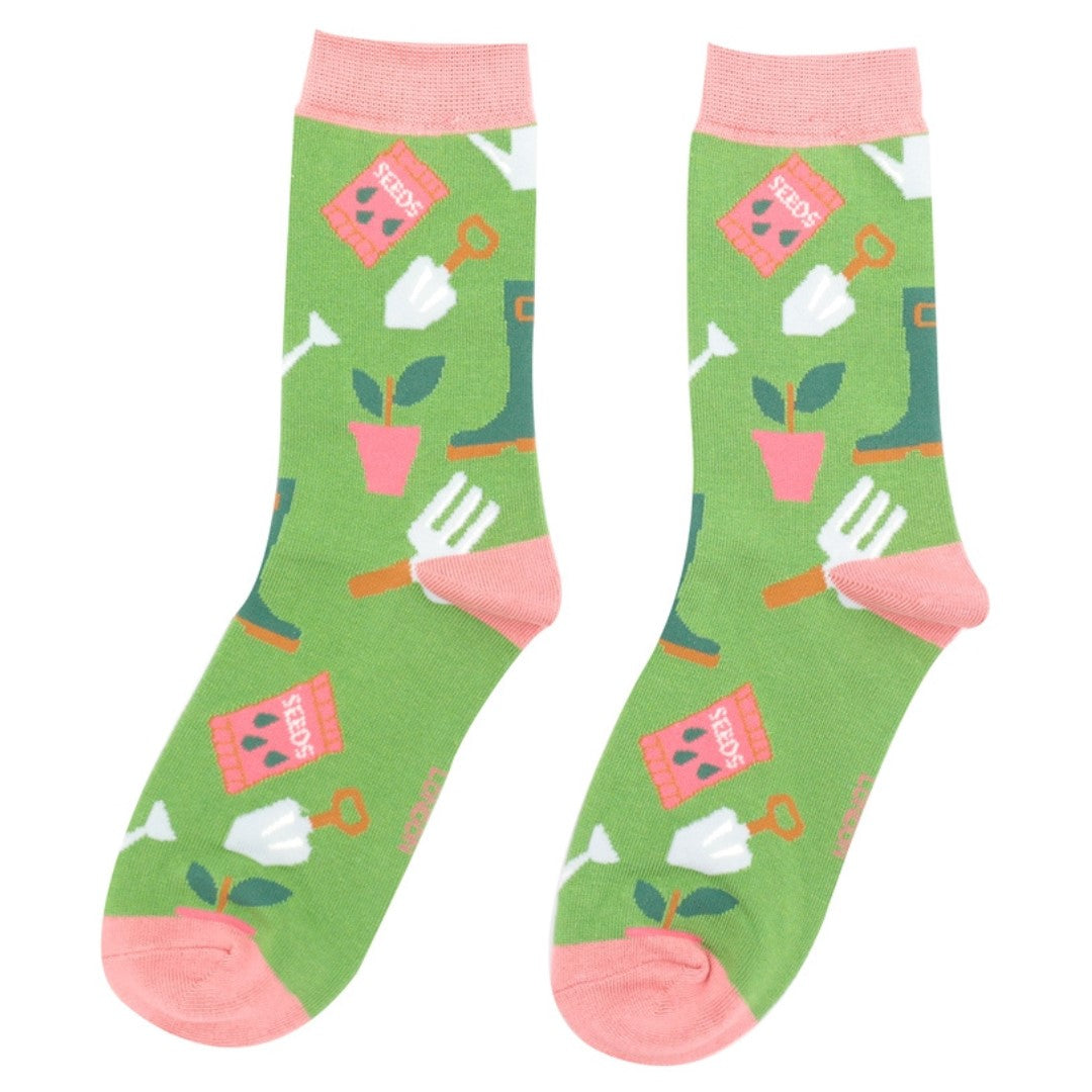 Women's Bamboo Socks - Gardening Tools image 1