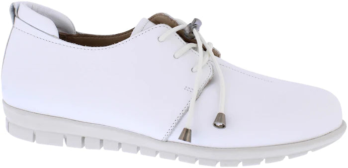 Adesso Sarah White Leather Shoe image 2