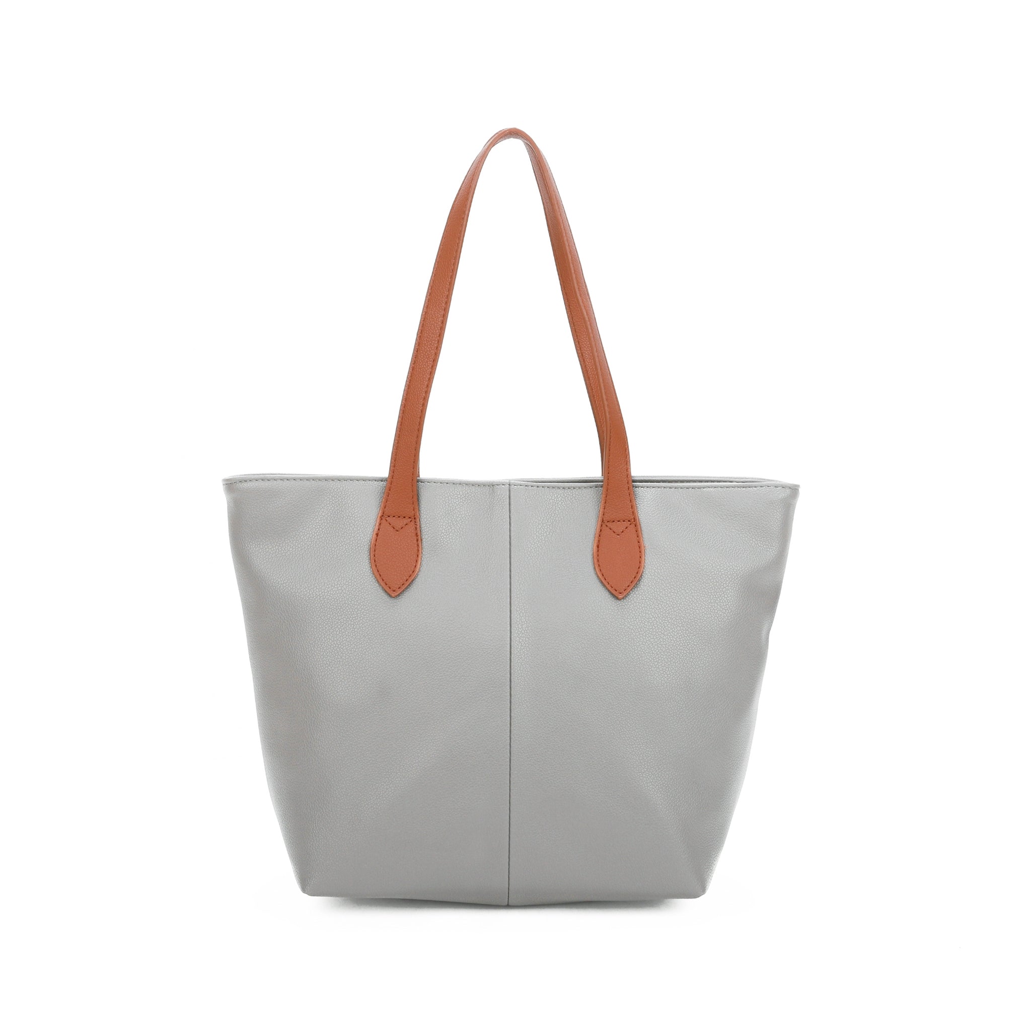 Faux Leather Shopper Tote Handbag Bag image 7