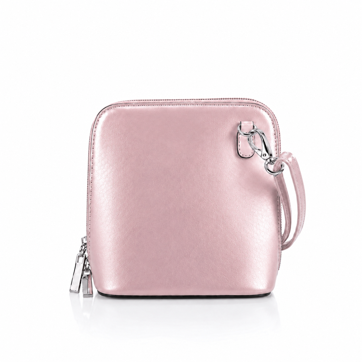 Faux leather square crossbody bag in a choice of colours - product view 24