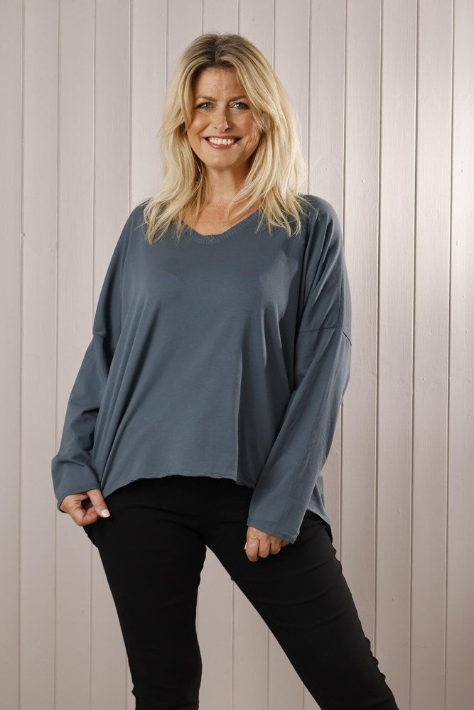 Goose Island Cotton V-Neck Top image 1