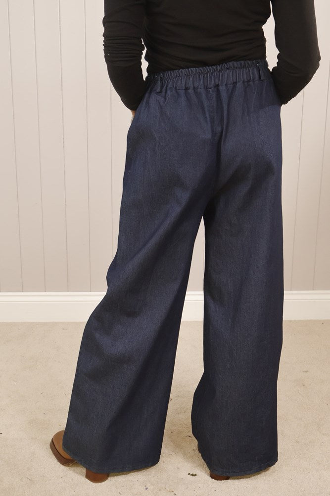 Goose Island Front Pocket Wide Leg Jeans image 1