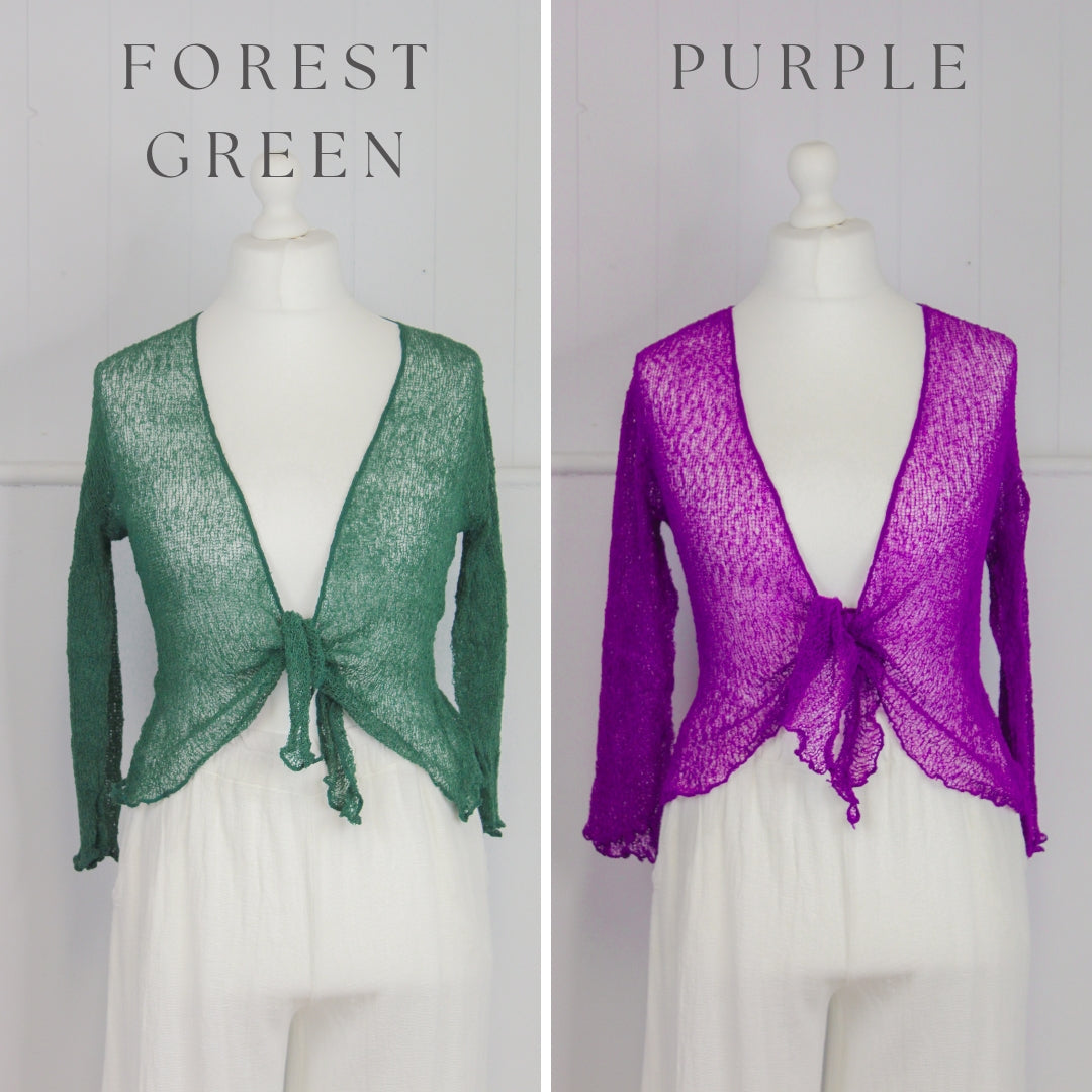 IKat Tie Front Cardigan image 10