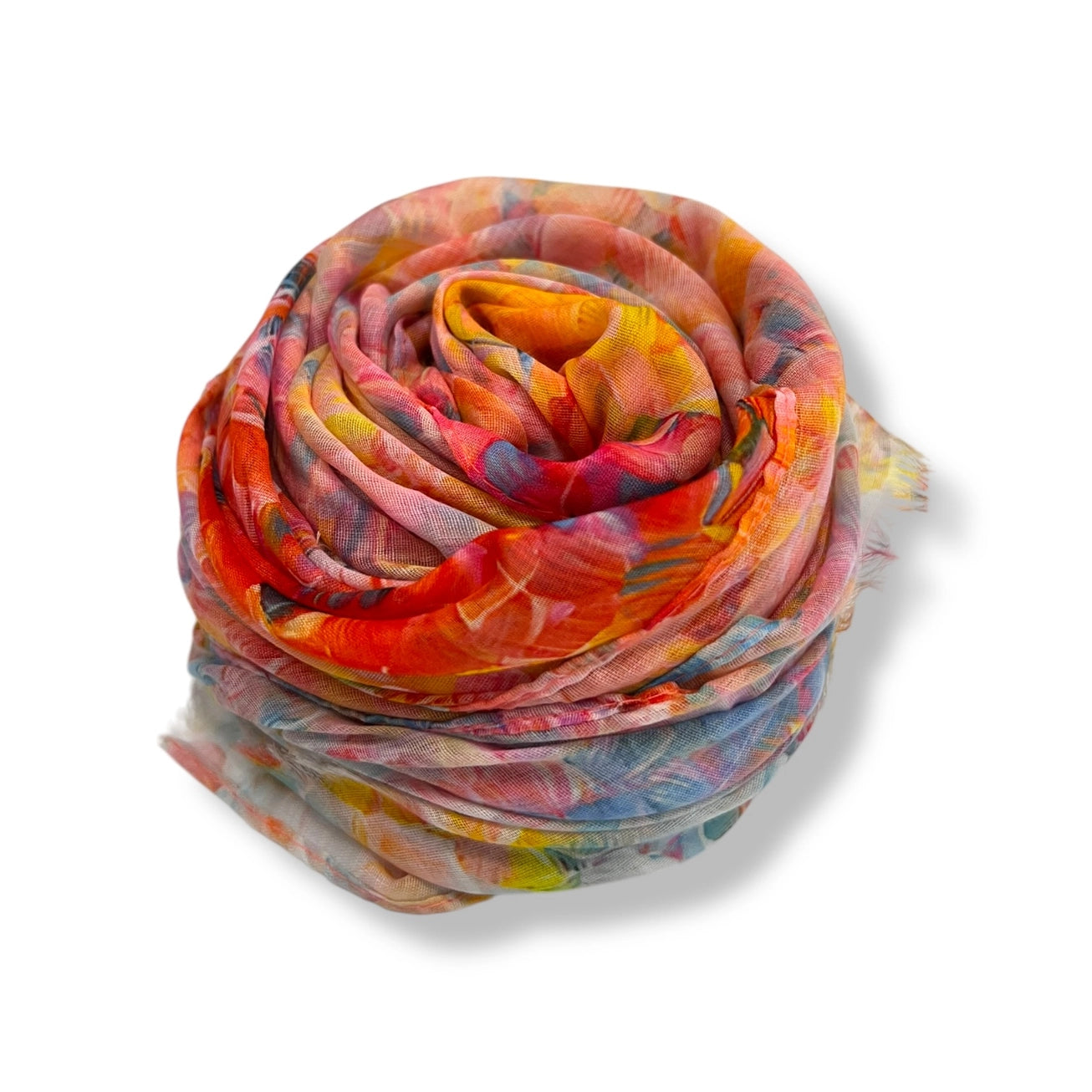 Vibrant Mosaic Print Scarf - The Coastal Boutique