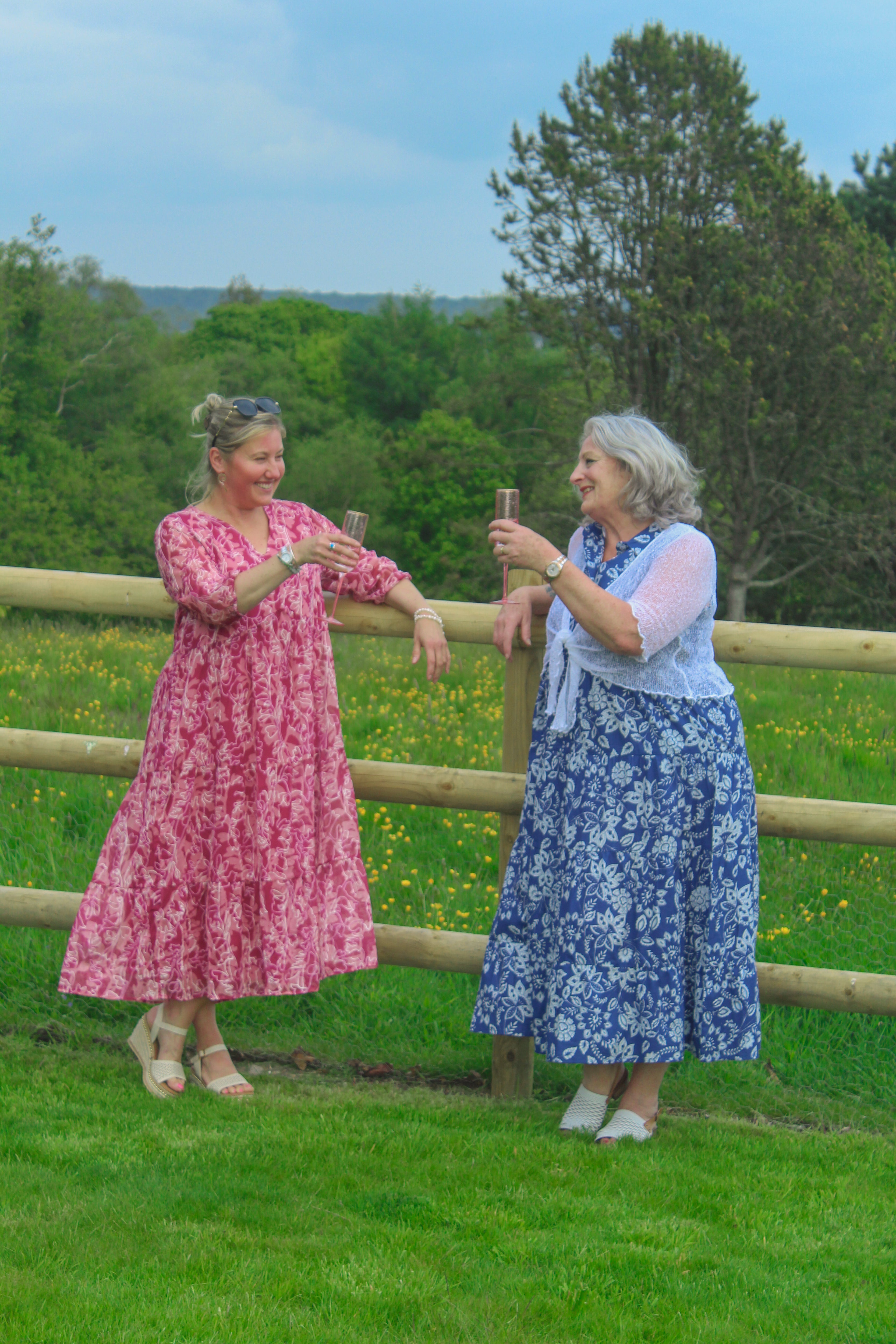 Shadow Floral Embroidered Tiered Dress image 6