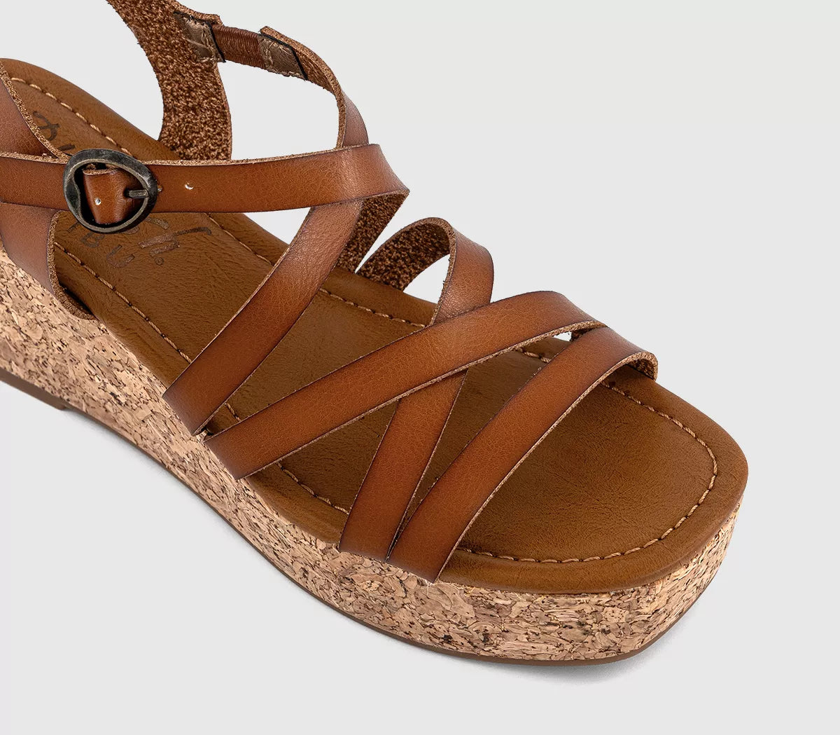 Blowfish Aurora Wedge Strappy Sandals - The Coastal Boutique