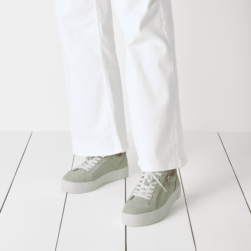 Tamaris Textured Platform Trainer image 0