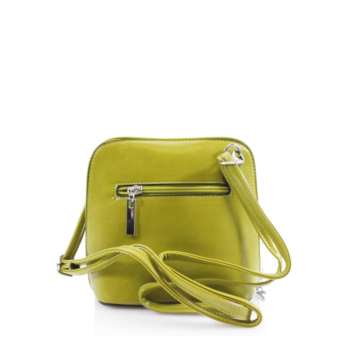 Faux leather square crossbody bag in a choice of colours - product view 20