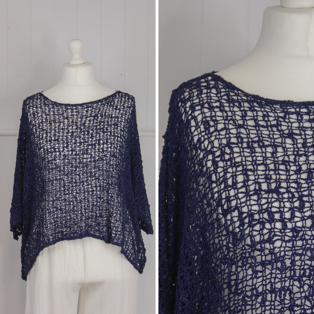 Bali Popcorn Sleeved Poncho image 5