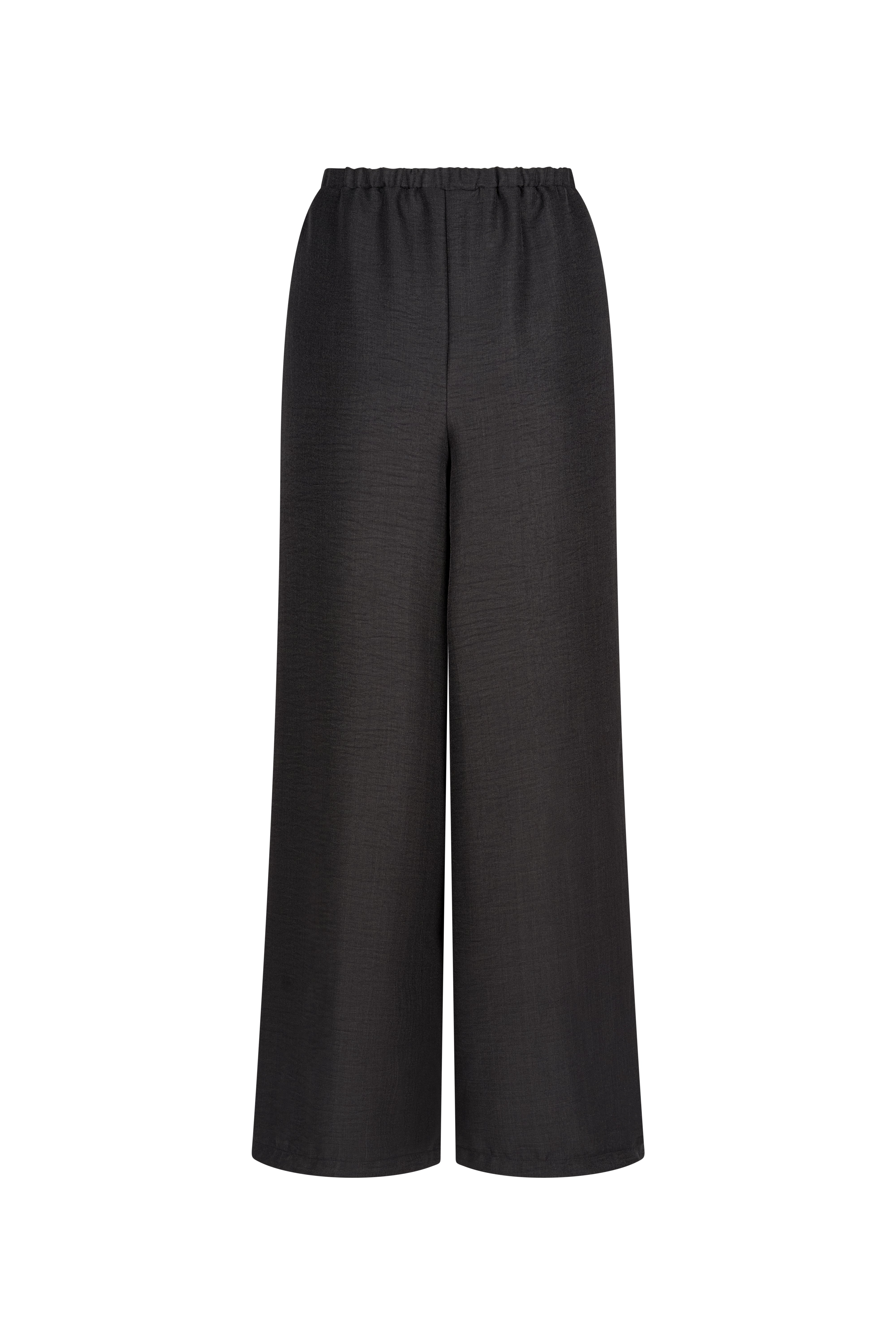 Pinns Linen Look Wide Leg Trousers - The Coastal Boutique