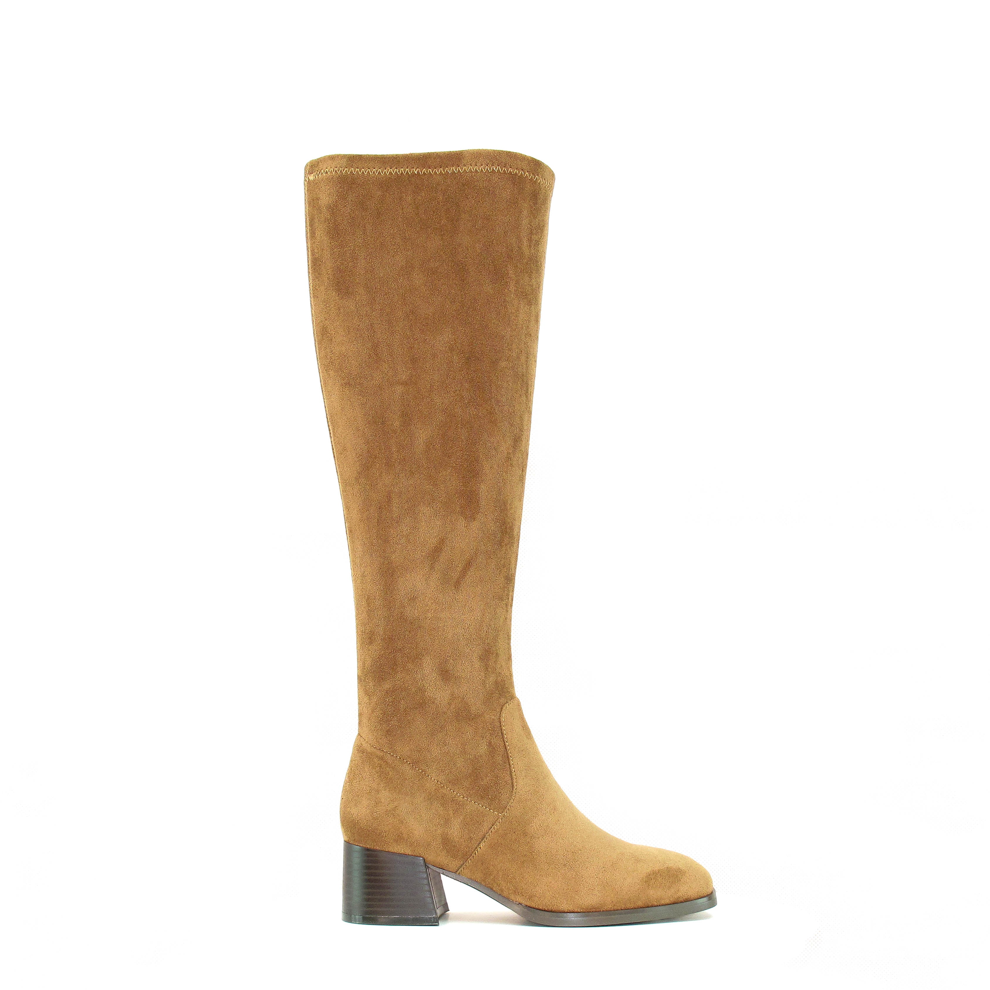 Ella Shoes Maddie Knee High Stretch Boots image 0