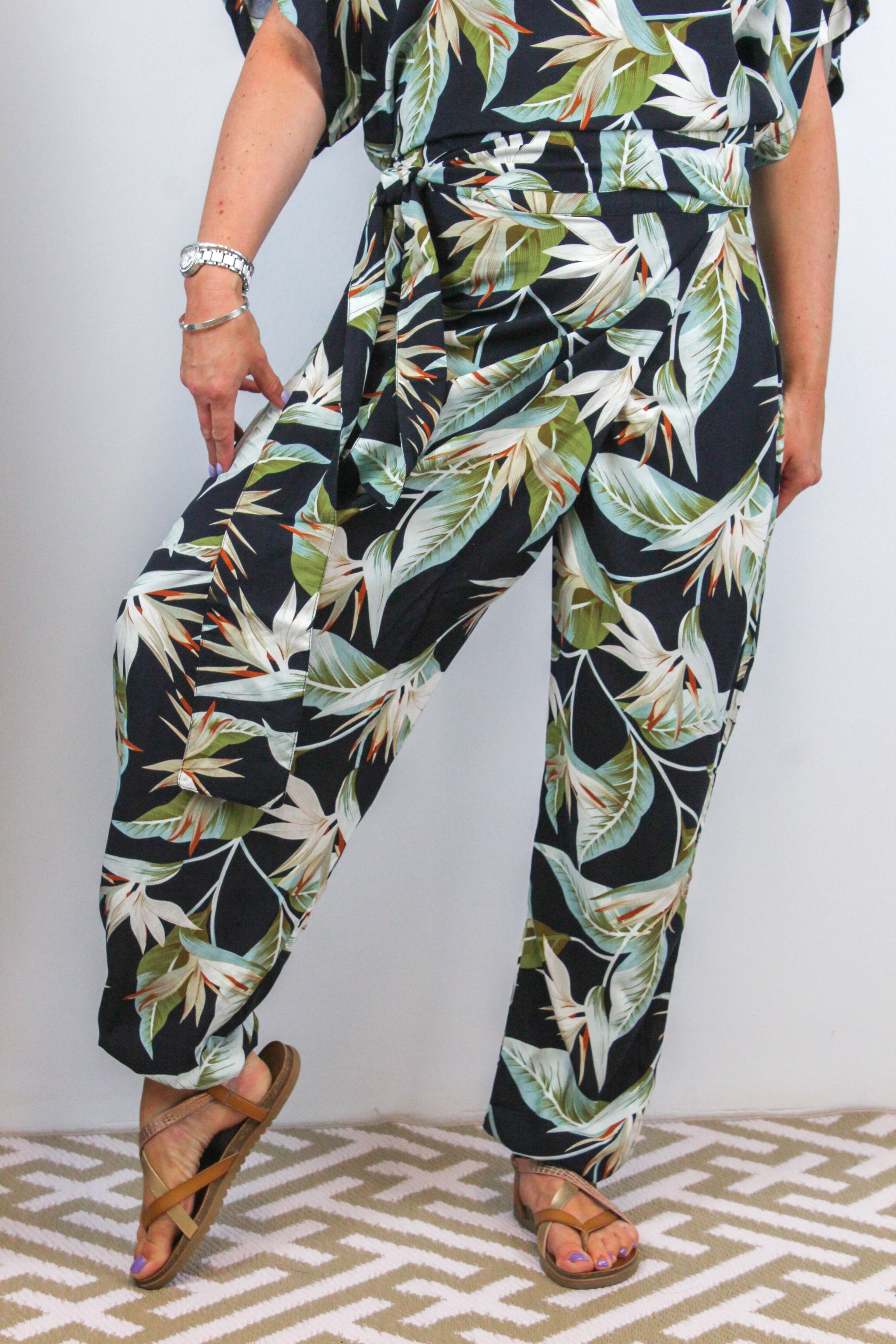 Bali Cross Hem Jumpsuit image 4