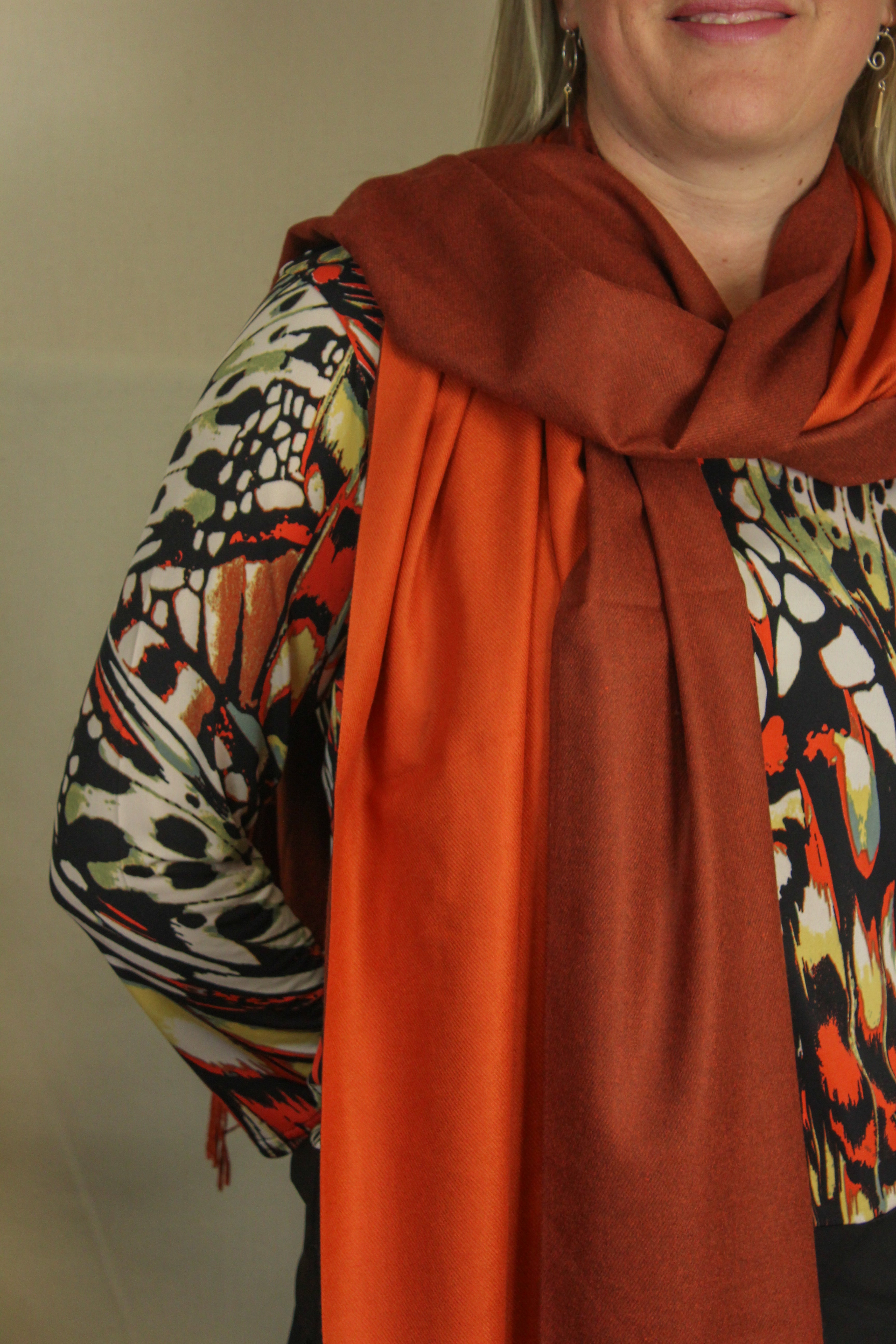 Two Tone Reversible Scarf image 5