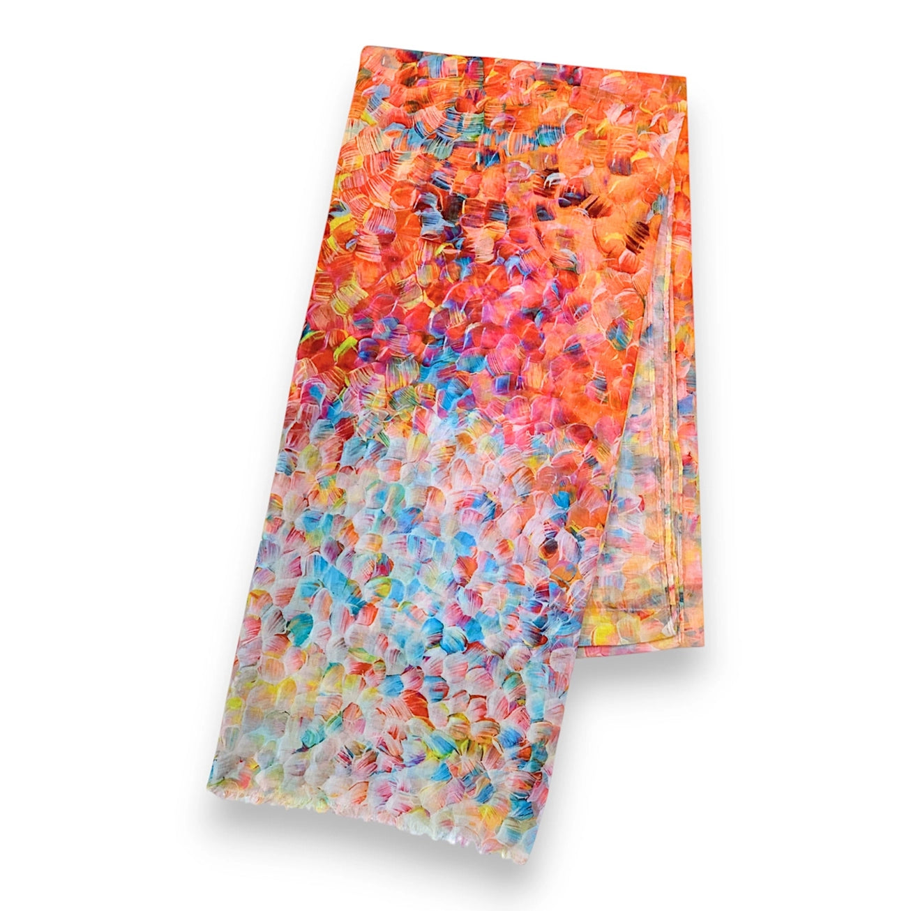 Vibrant Mosaic Print Scarf - The Coastal Boutique