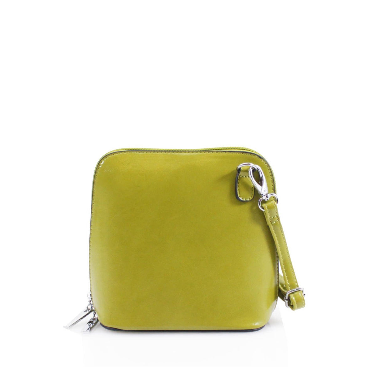 Faux leather square crossbody bag in a choice of colours - product view 18