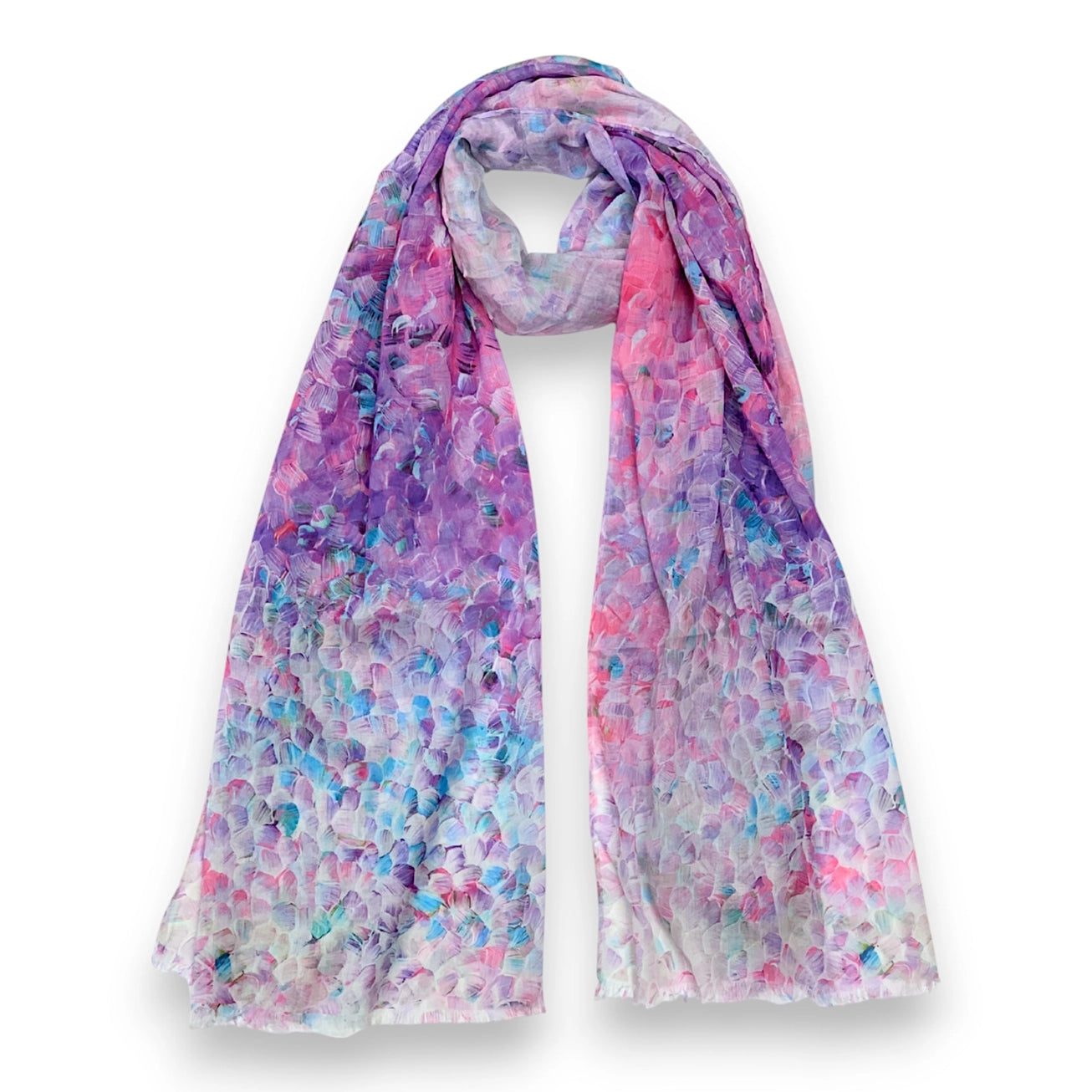 Vibrant Mosaic Print Scarf - The Coastal Boutique