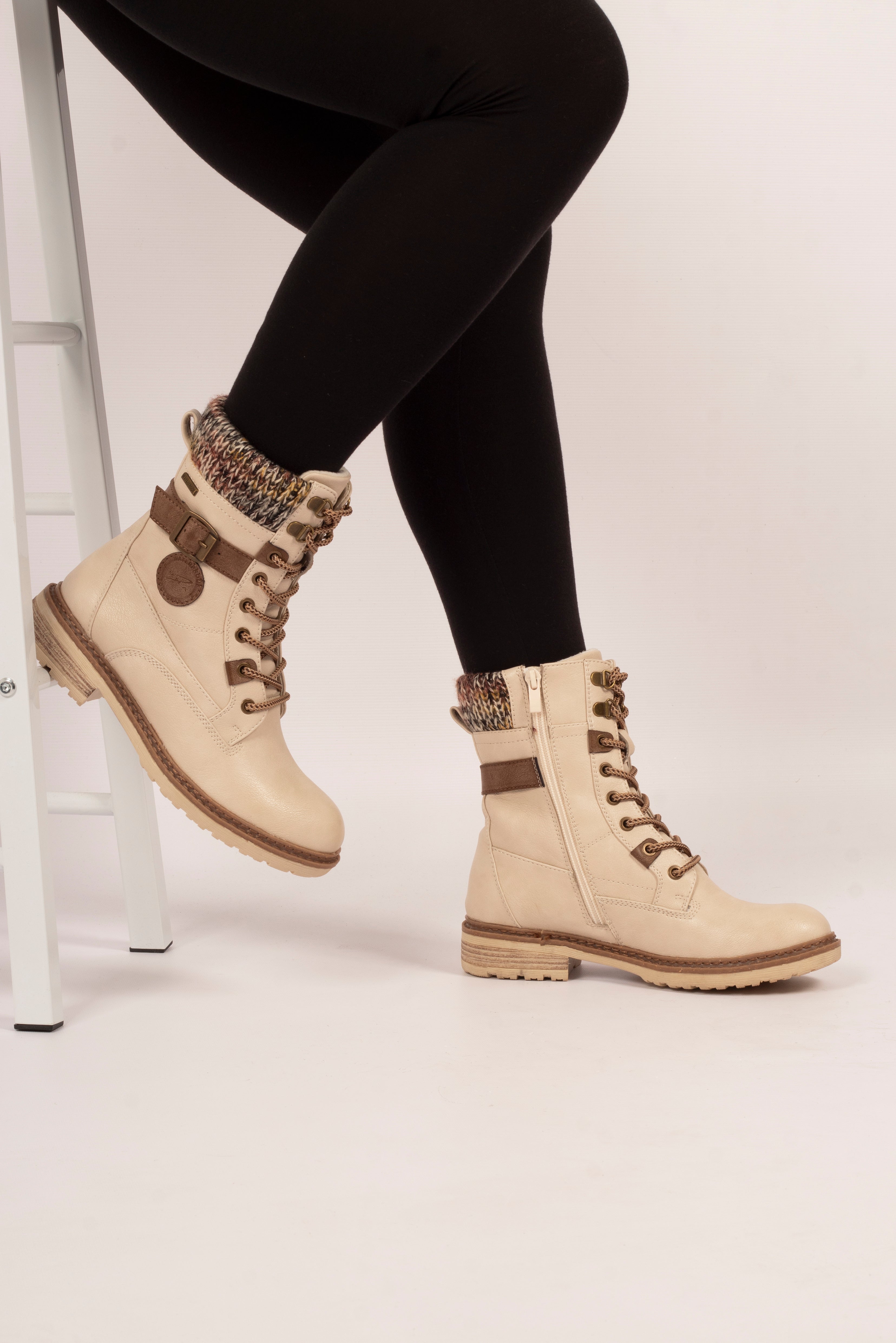 Lunar Annabelle Waterproof Lace-up Boots image 0