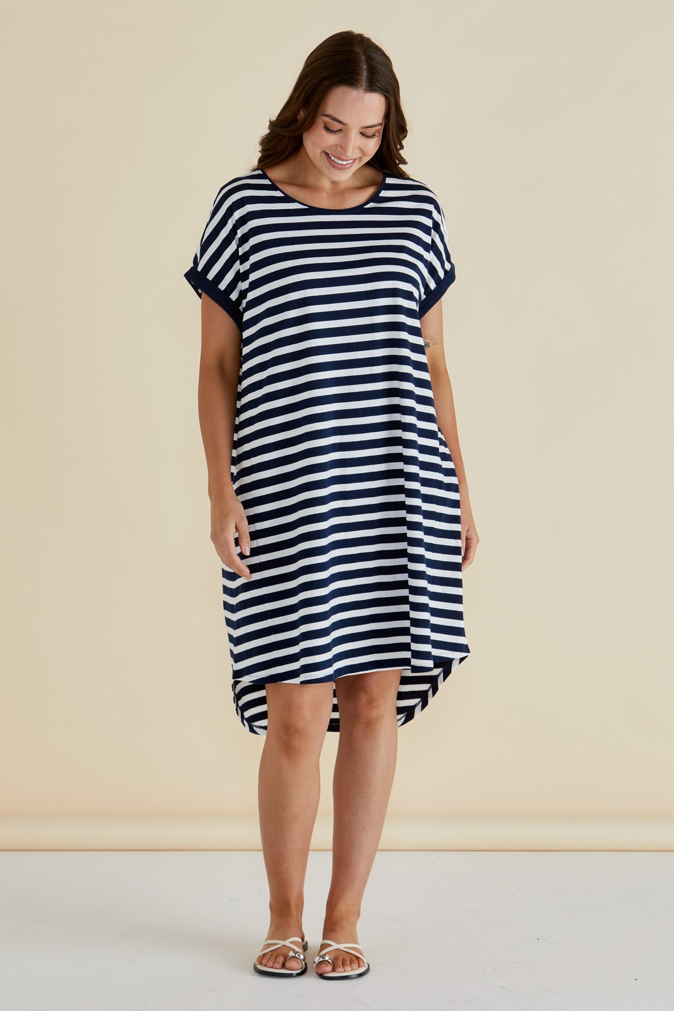 Betty Basics Maxine T-Shirt Dress - The Coastal Boutique
