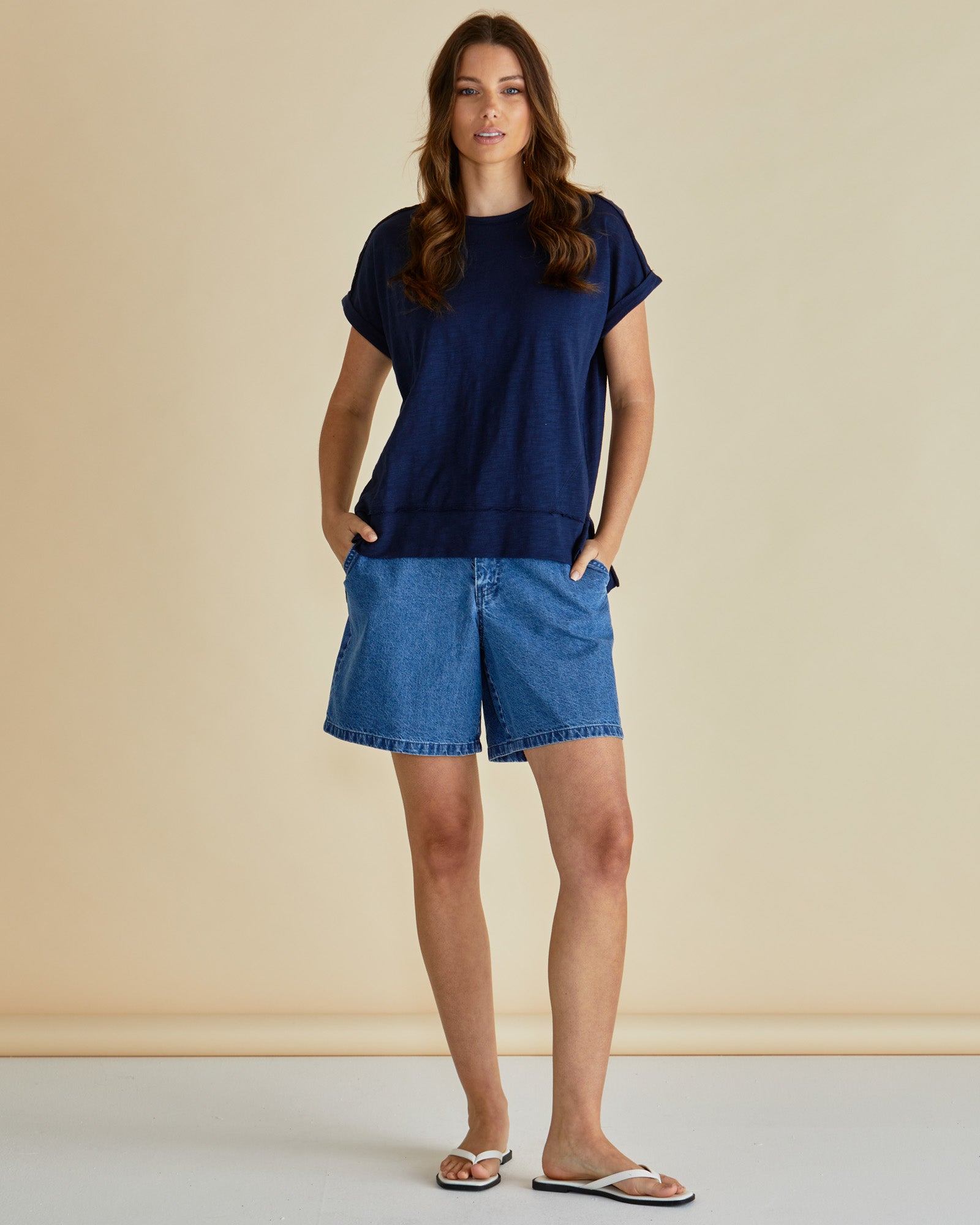 Betty Basics Round Neck Shirley T-Shirt