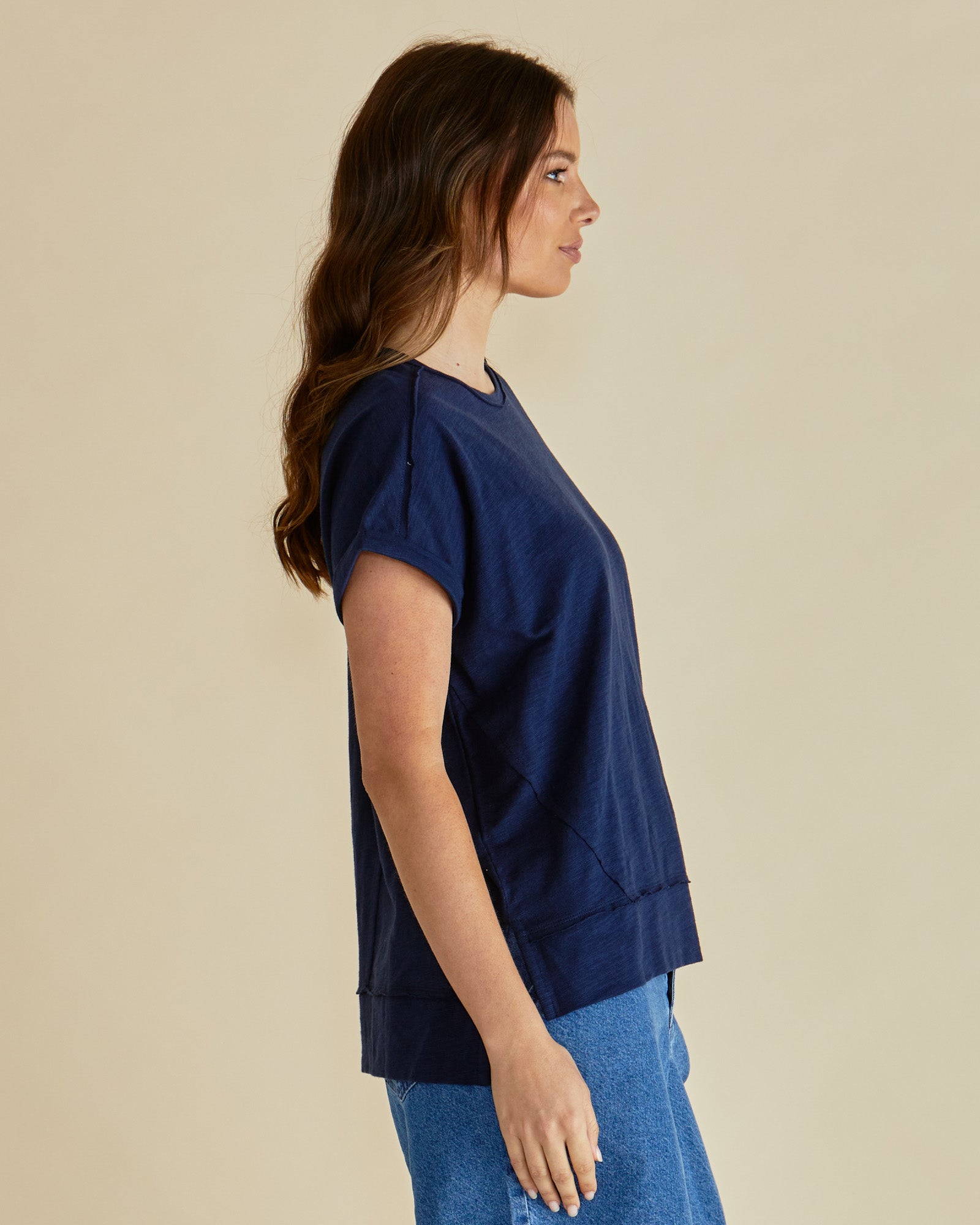 Betty Basics Round Neck Shirley T-Shirt