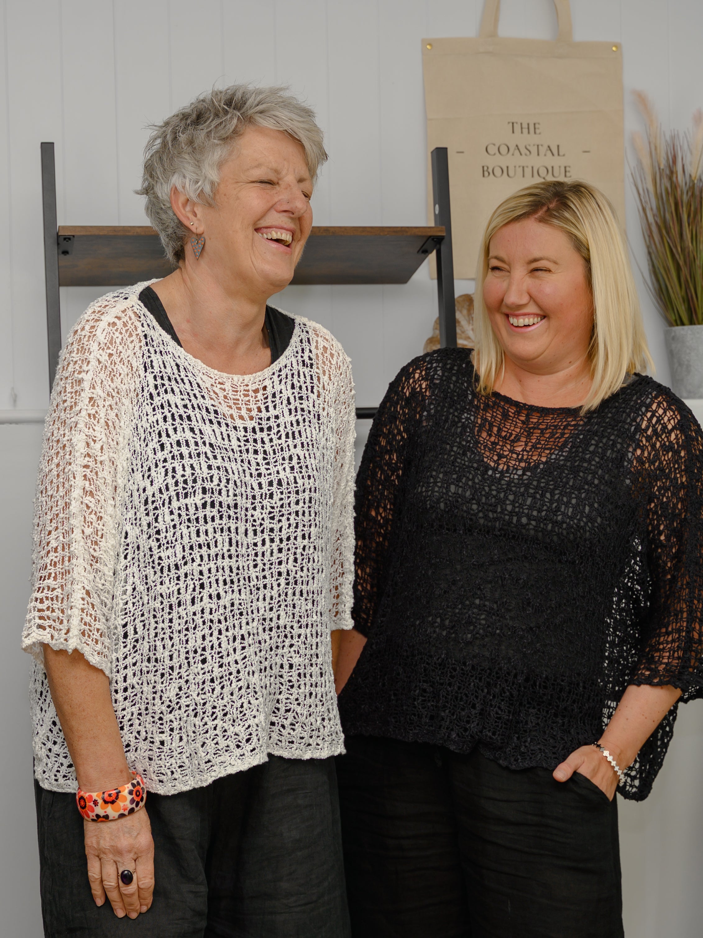 Lightweight Knit Summer Popcorn Poncho