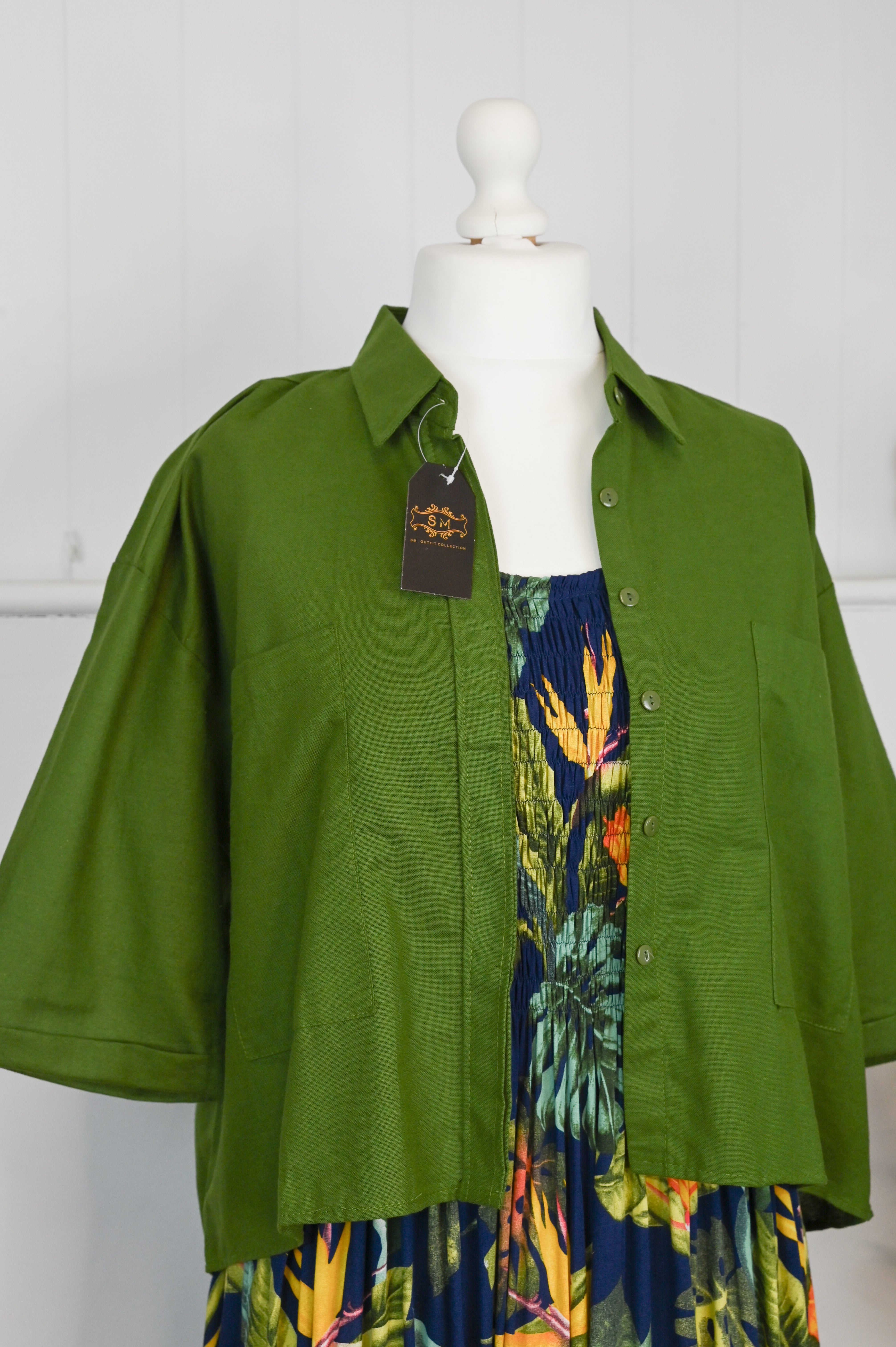 Venice Linen Shirt Button Down Top - The Coastal Boutique