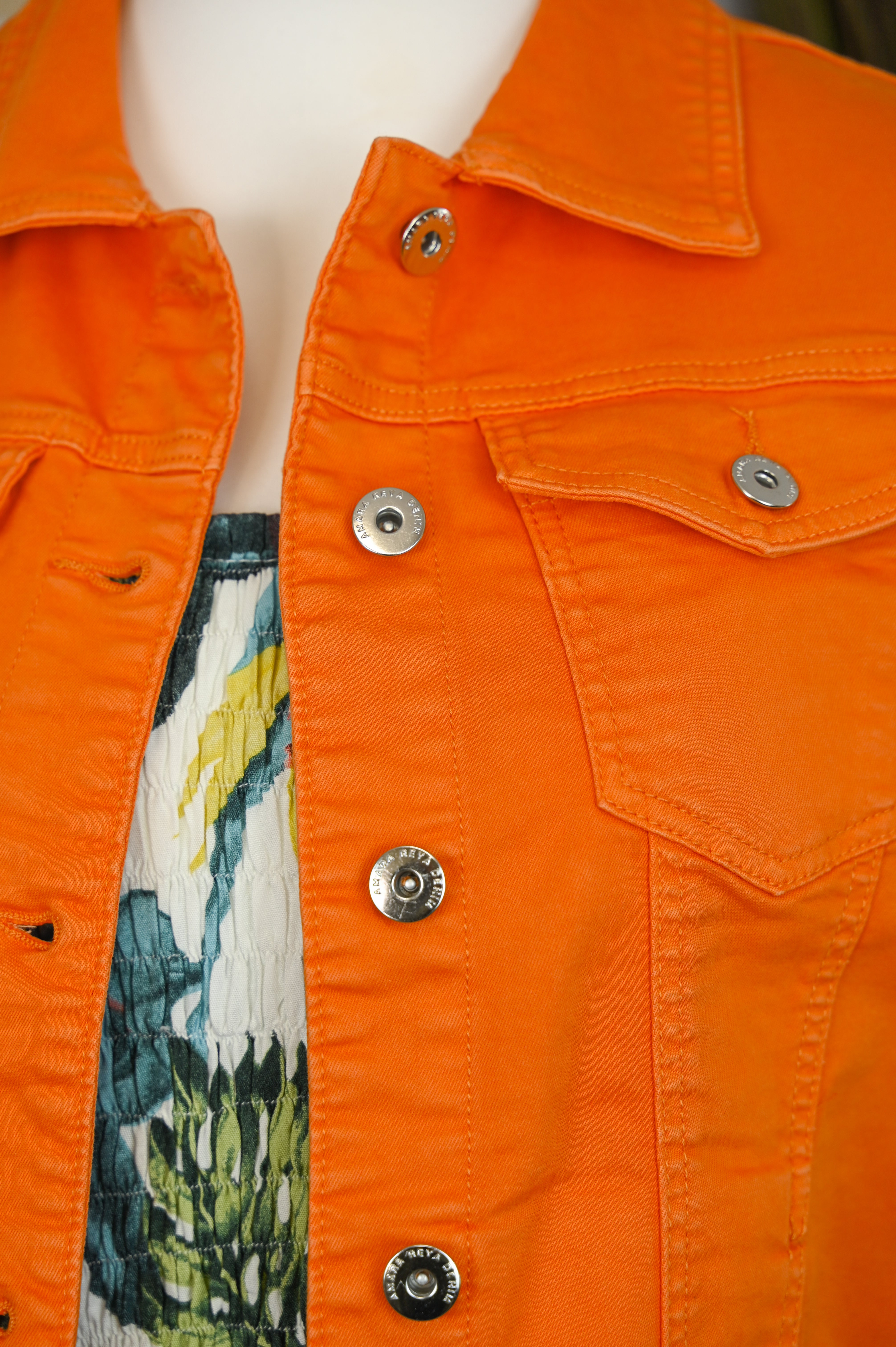 Button Up Soft Cotton Denim Jacket - The Coastal Boutique