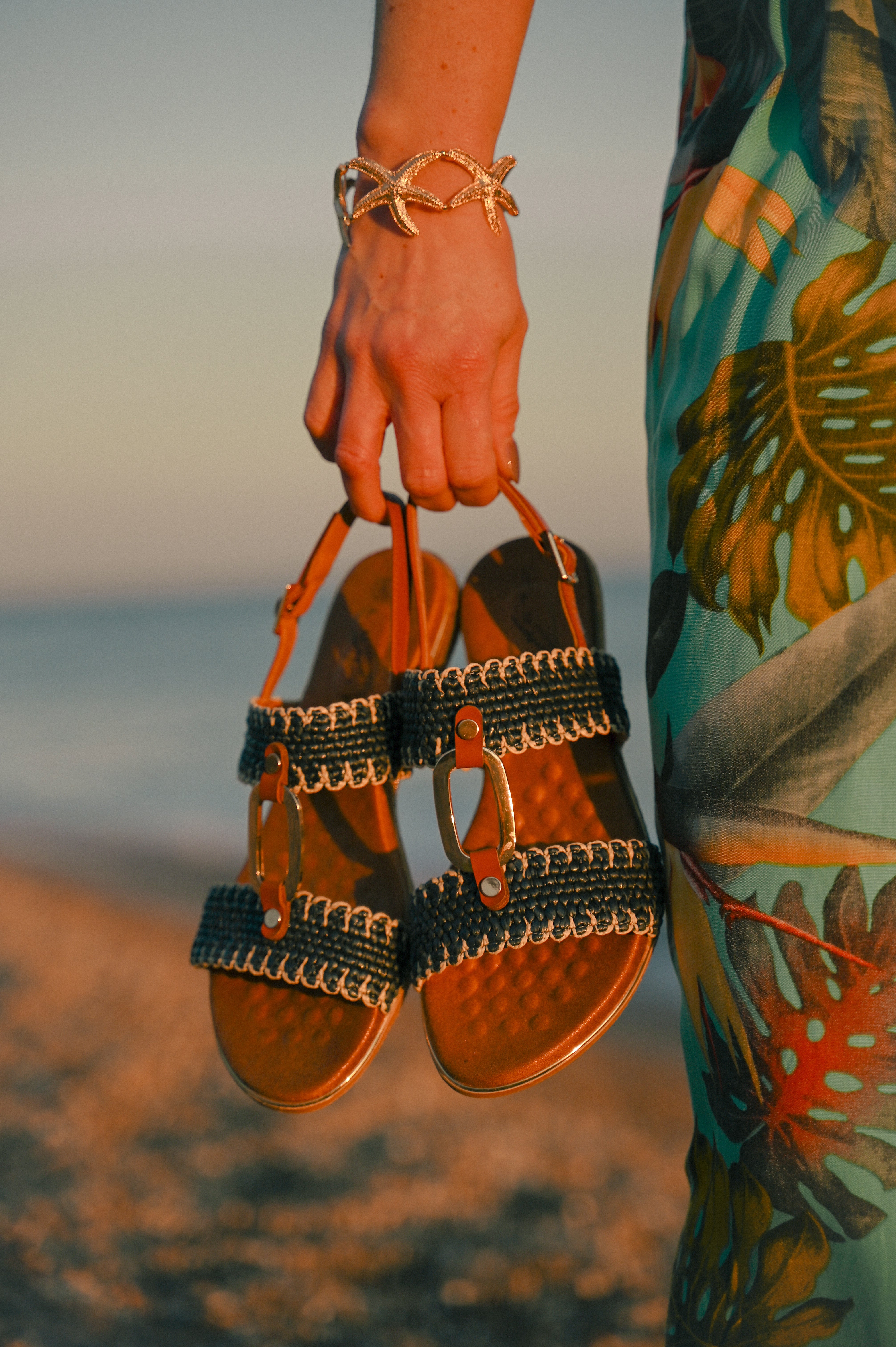 Lunar Jules Woven Slingback Sandals - The Coastal Boutique