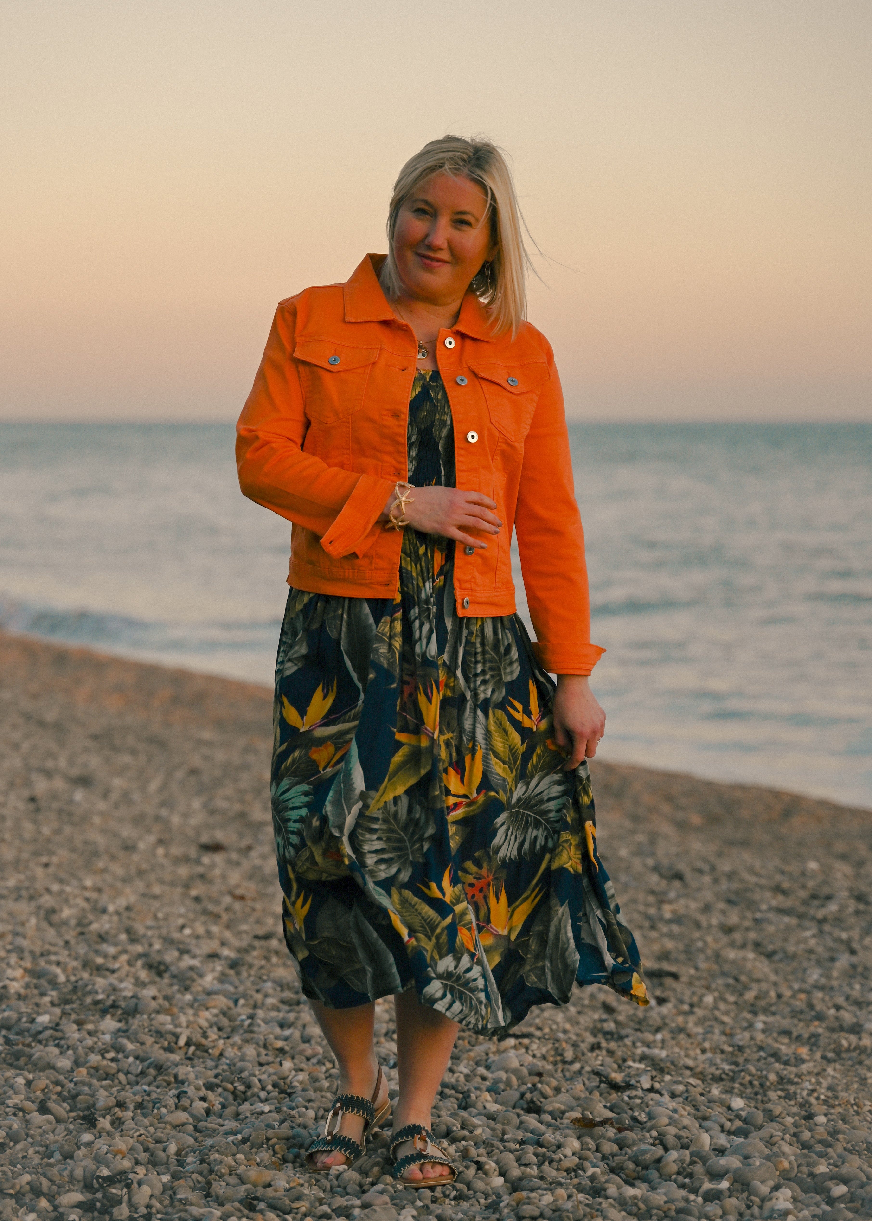 Button Up Soft Cotton Denim Jacket