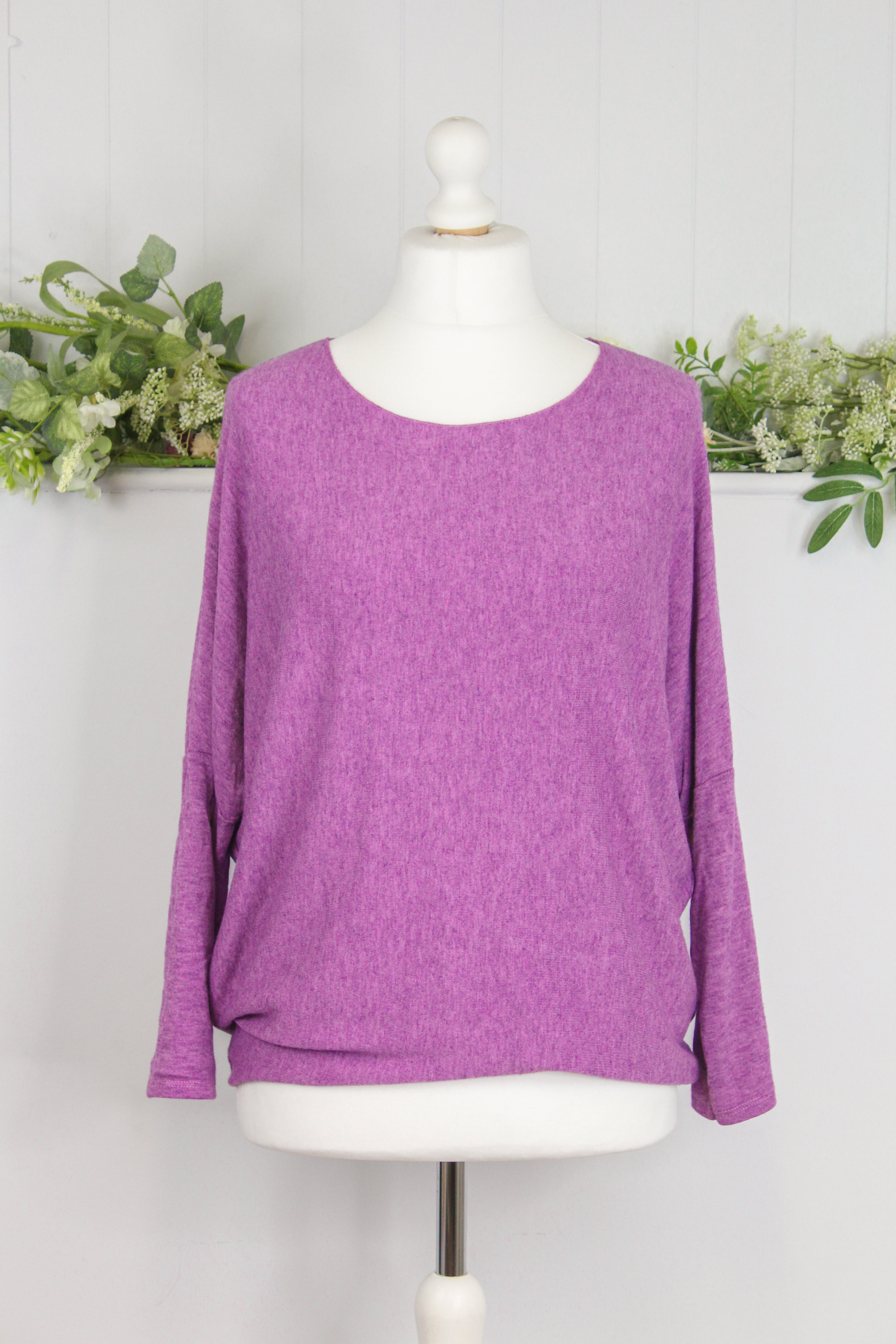 Round Neck Soft Knit Jumper