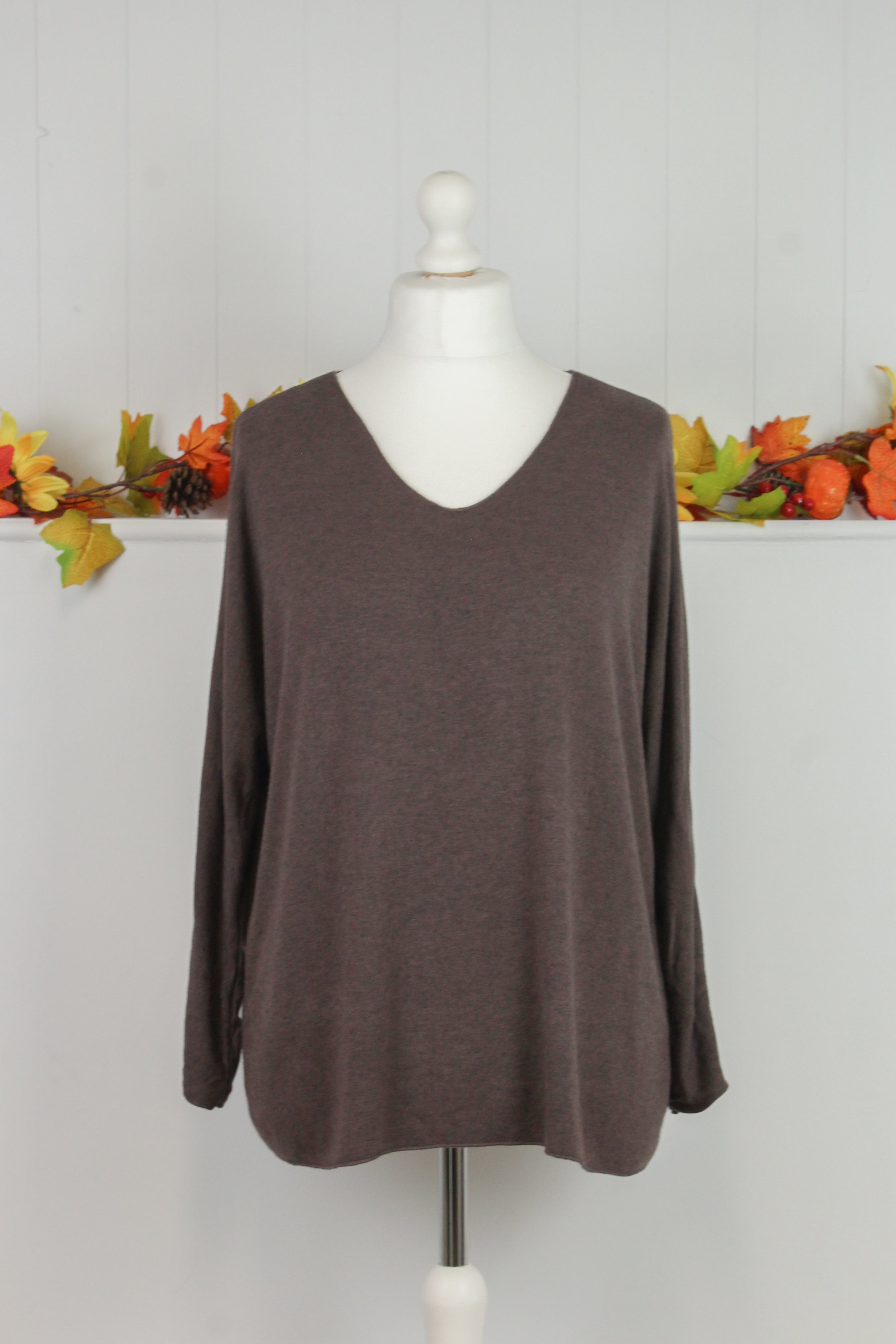V-Neck Soft Knit Jumper