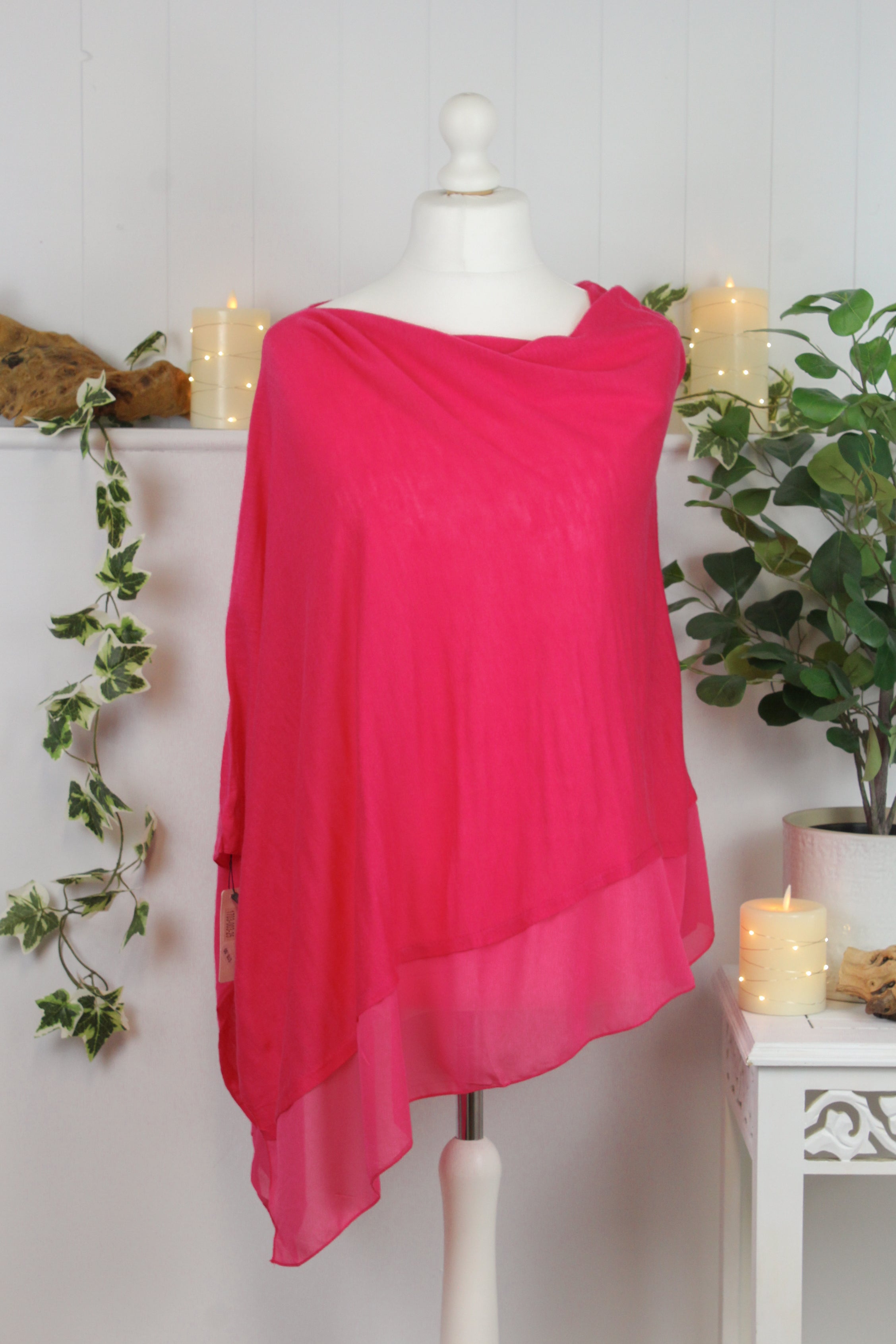 Lightweight Poncho - The Coastal Boutique