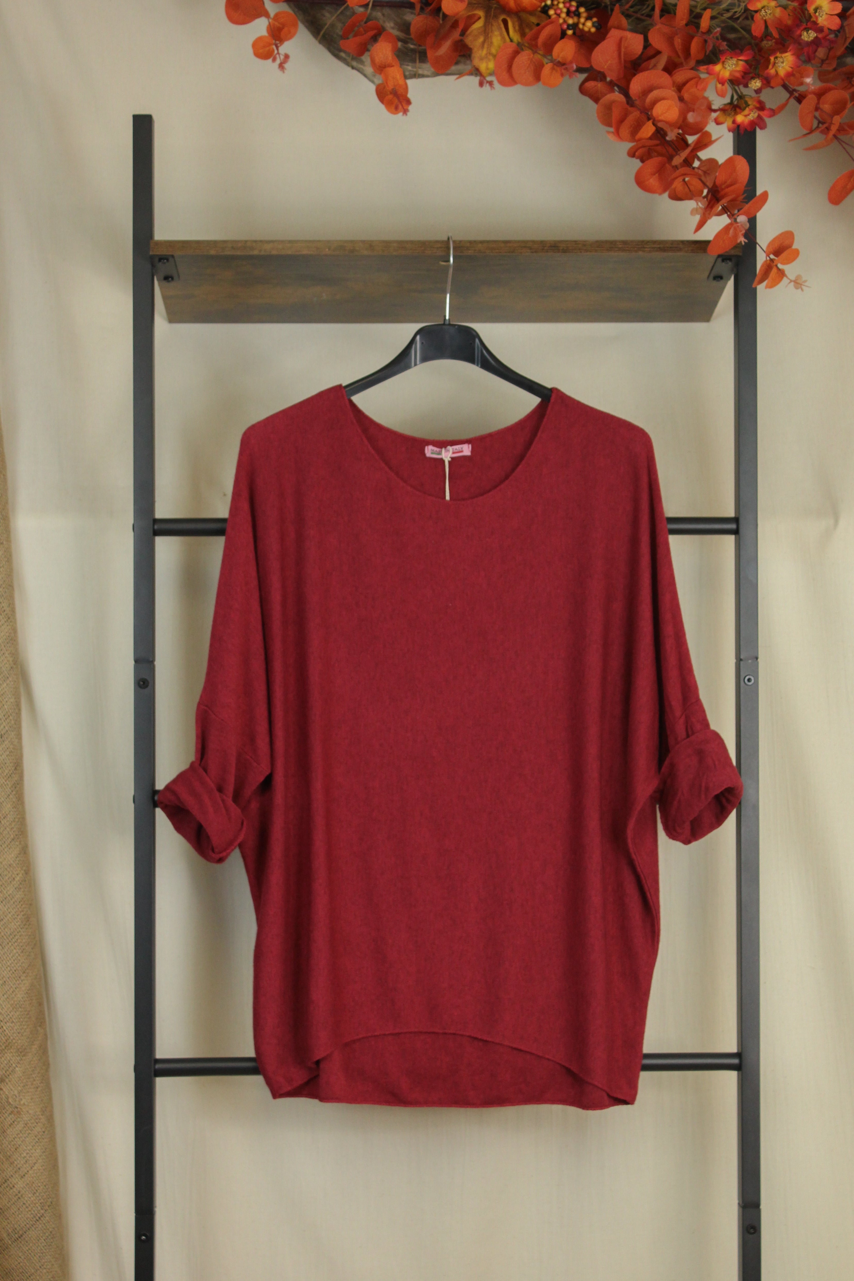 Round Neck Soft Knit Jumper