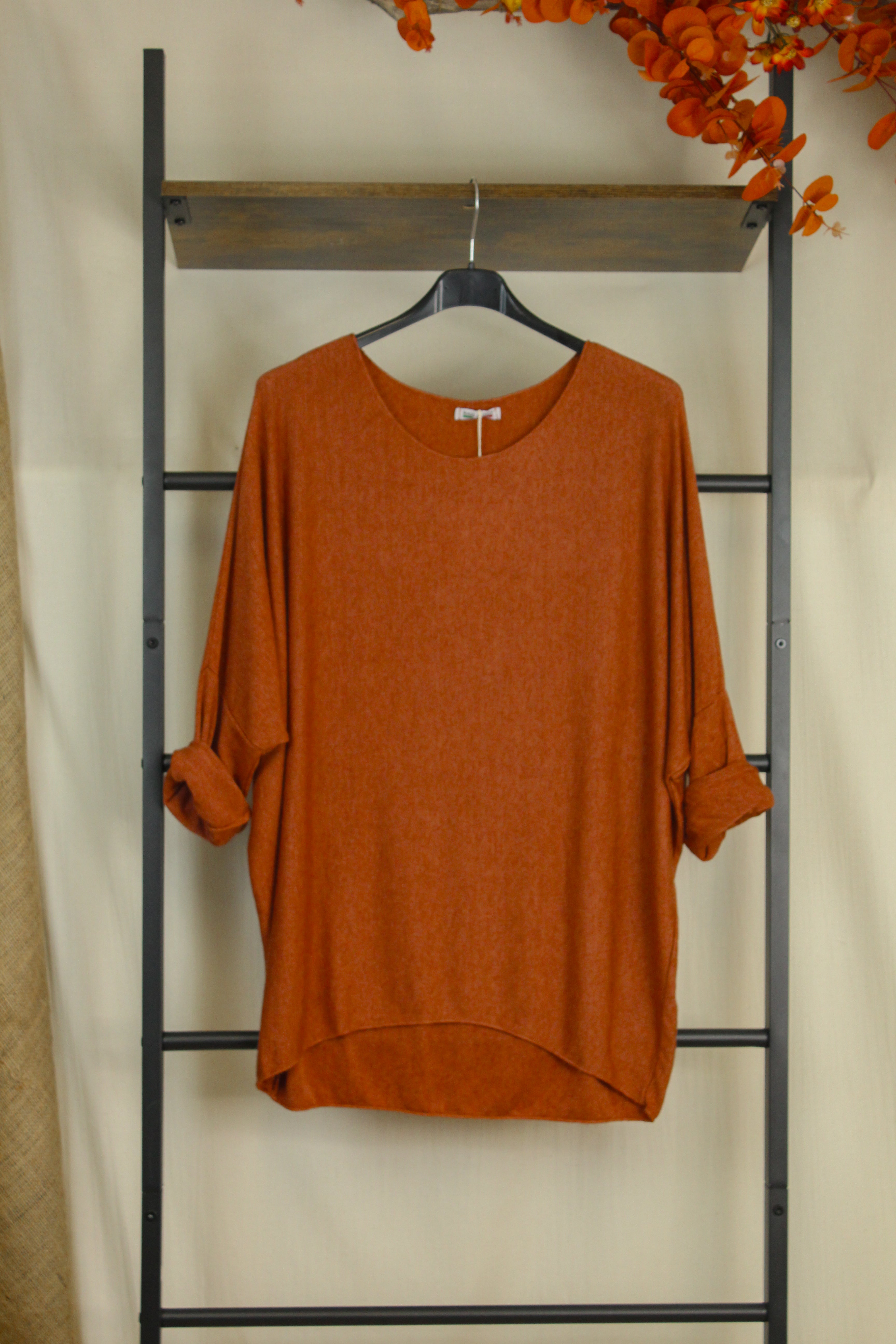 Round Neck Soft Knit Jumper