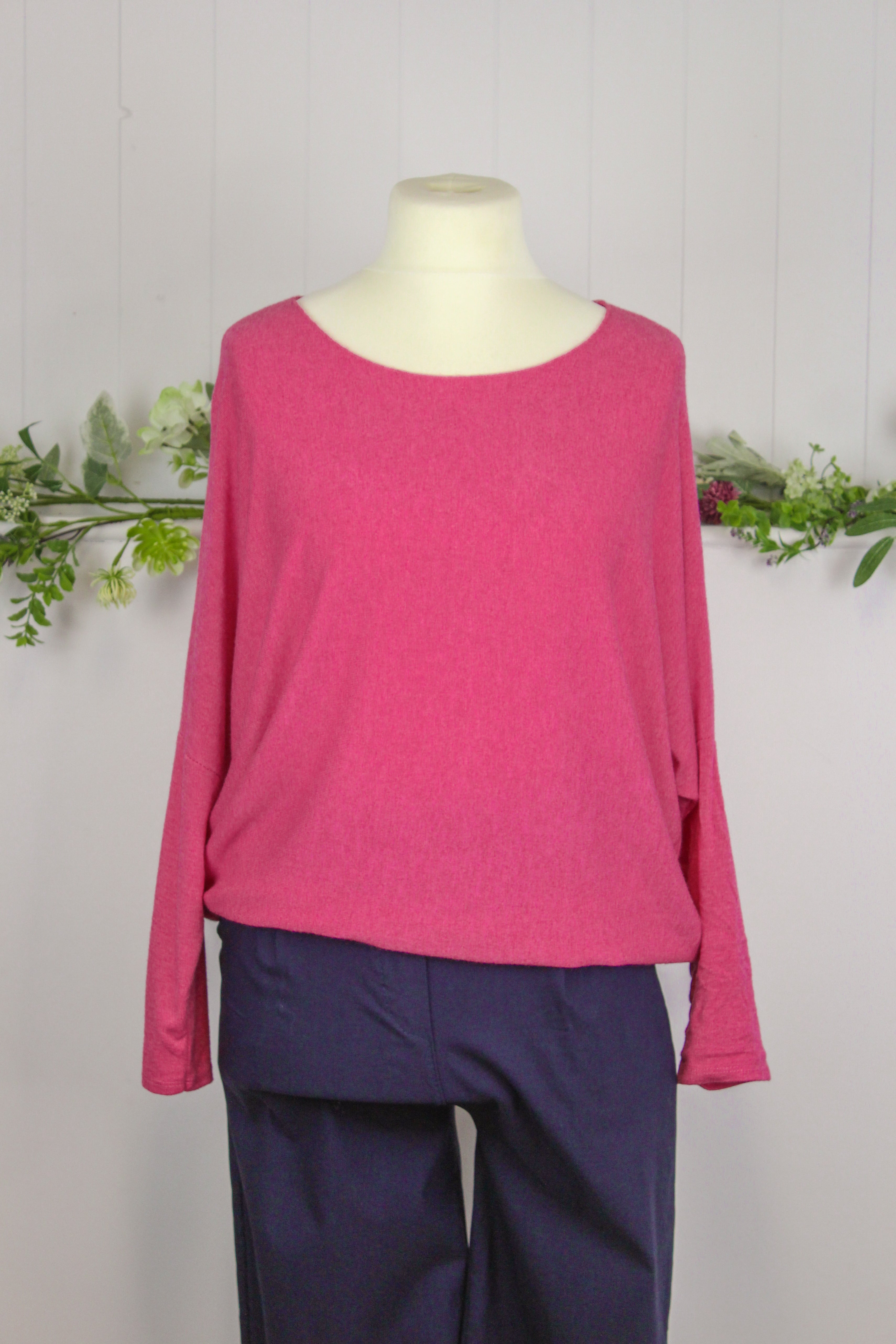 Round Neck Soft Knit Jumper