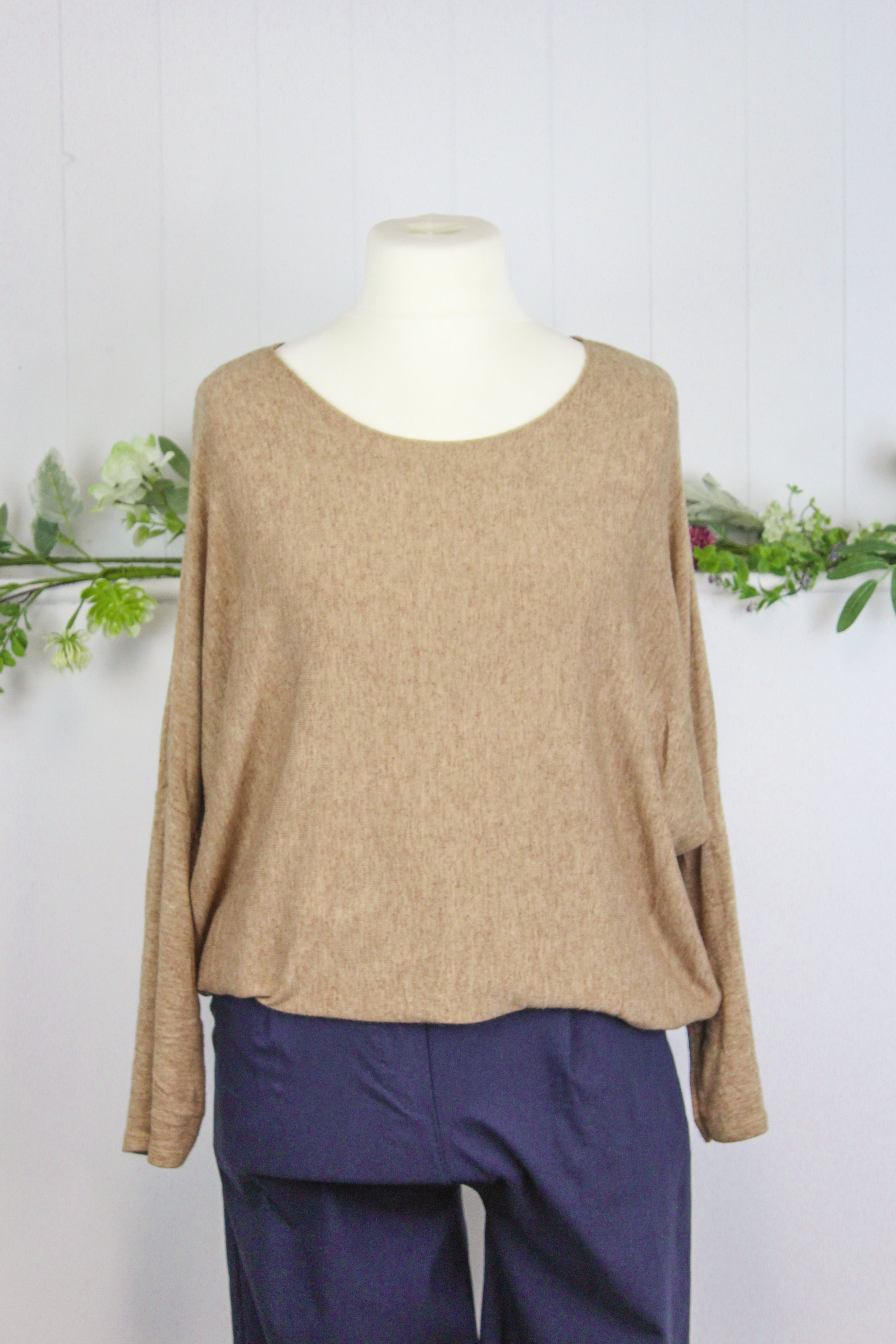 Round Neck Soft Knit Jumper