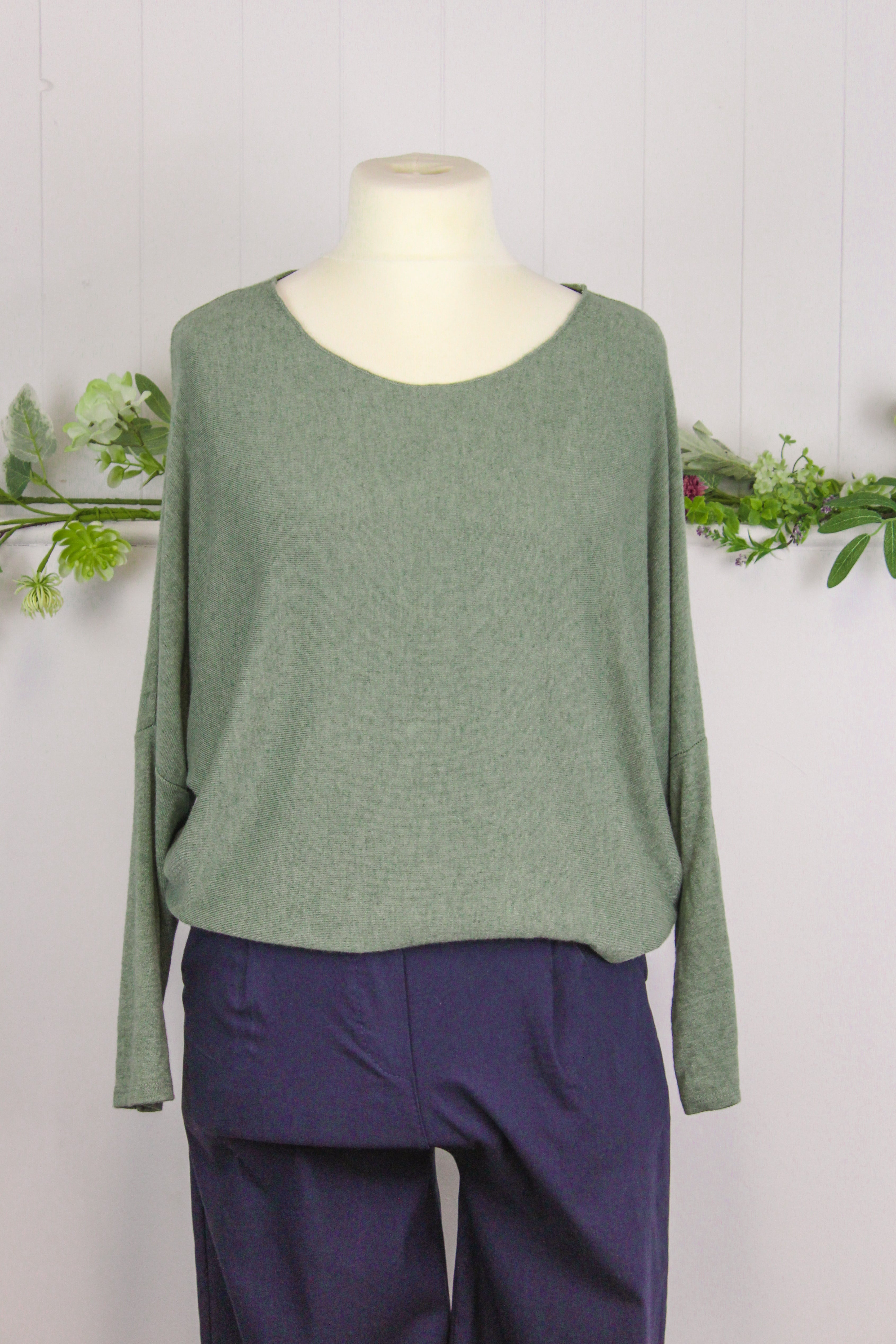 Round Neck Soft Knit Jumper