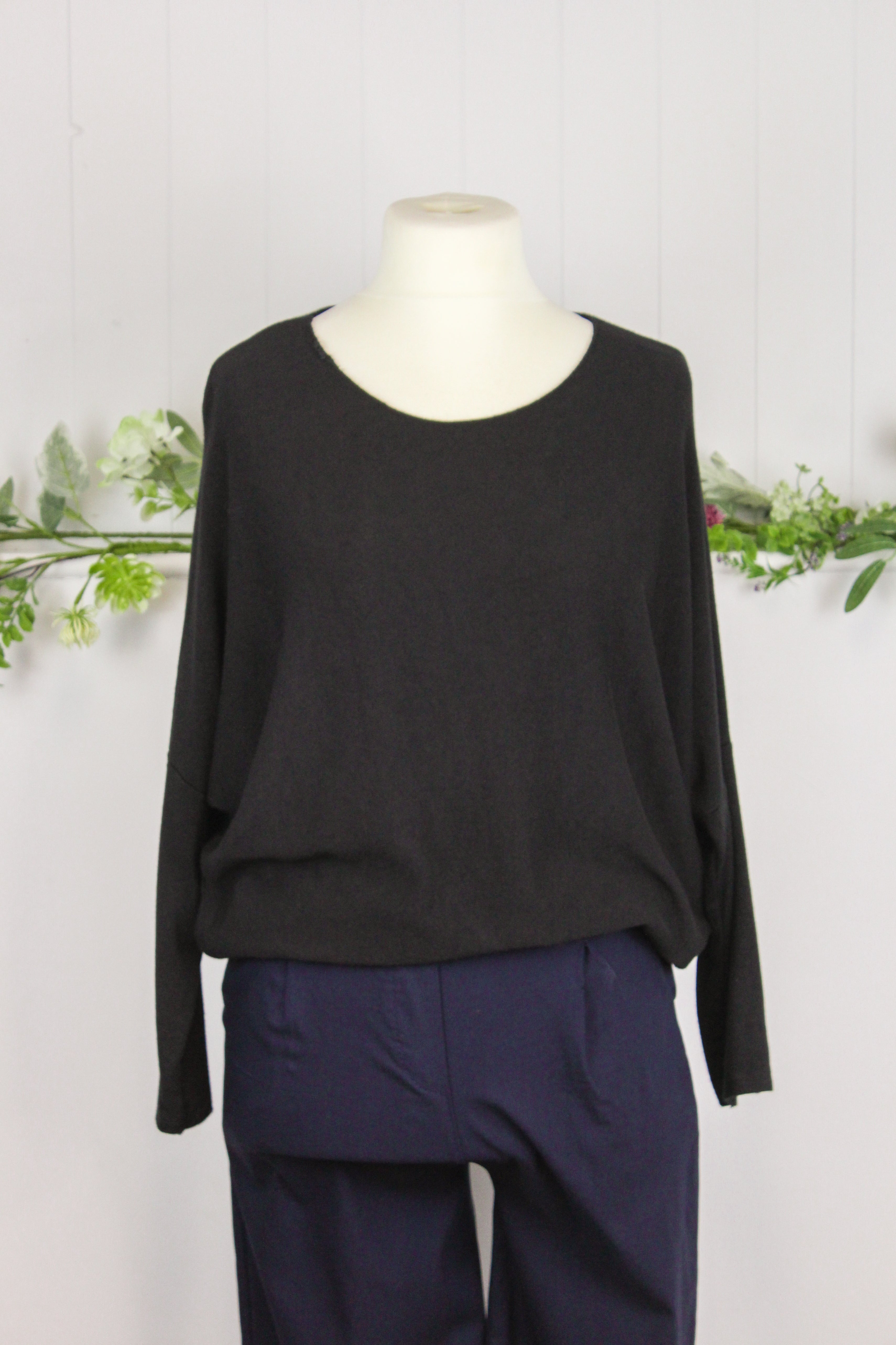 Round Neck Soft Knit Jumper