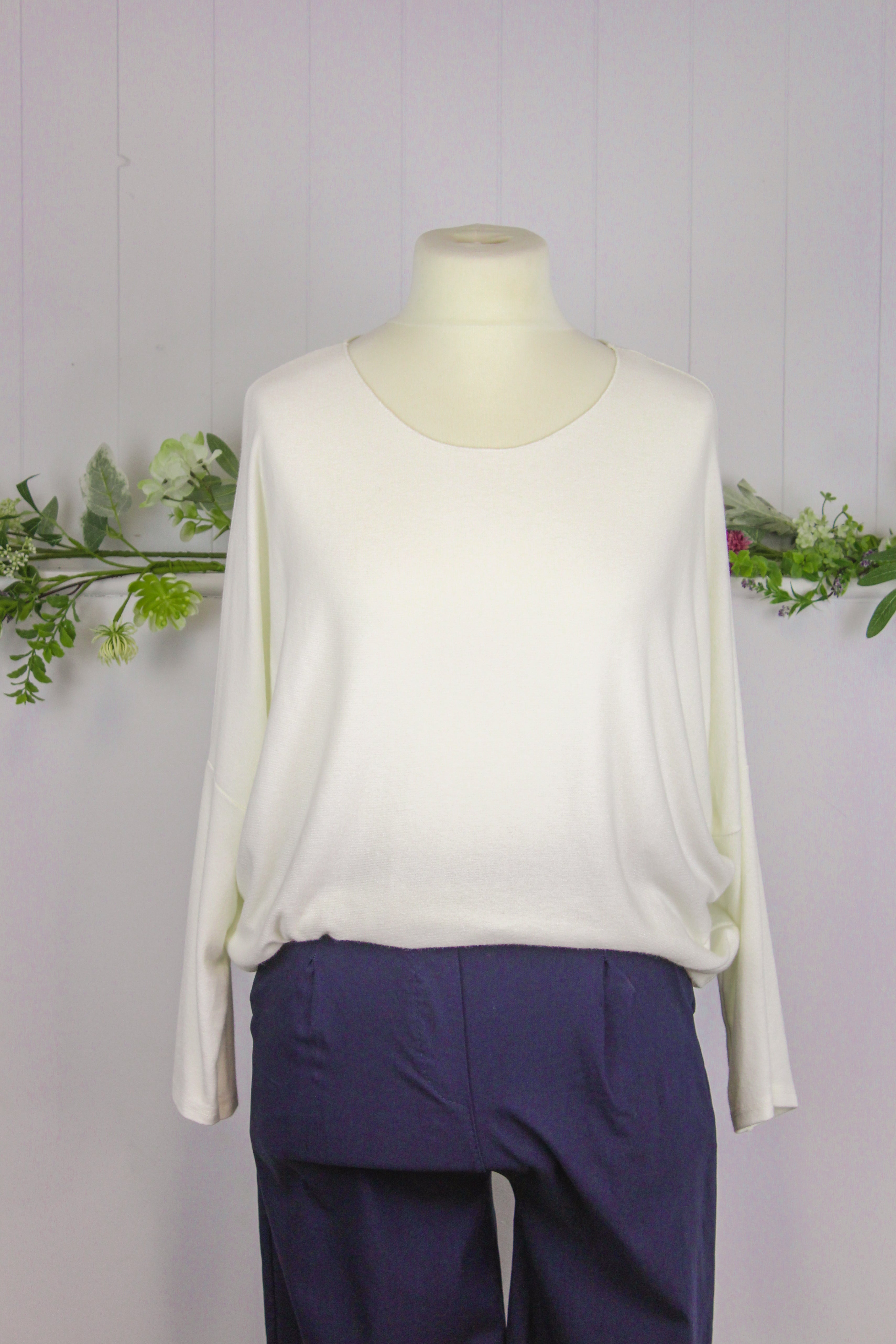 Round Neck Soft Knit Jumper